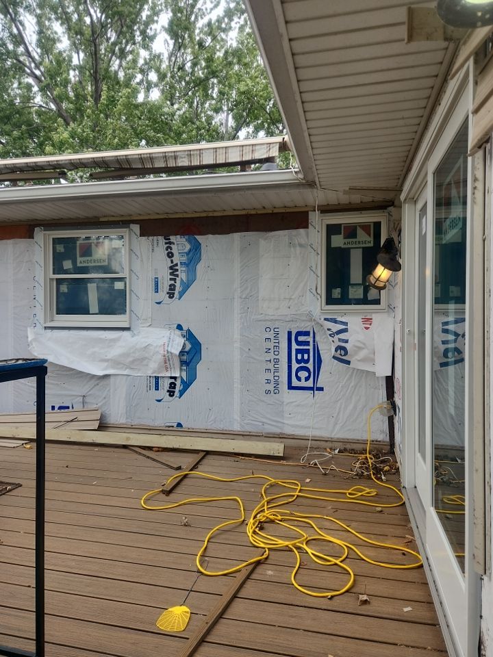 Exterior remodel by Homebound Construction