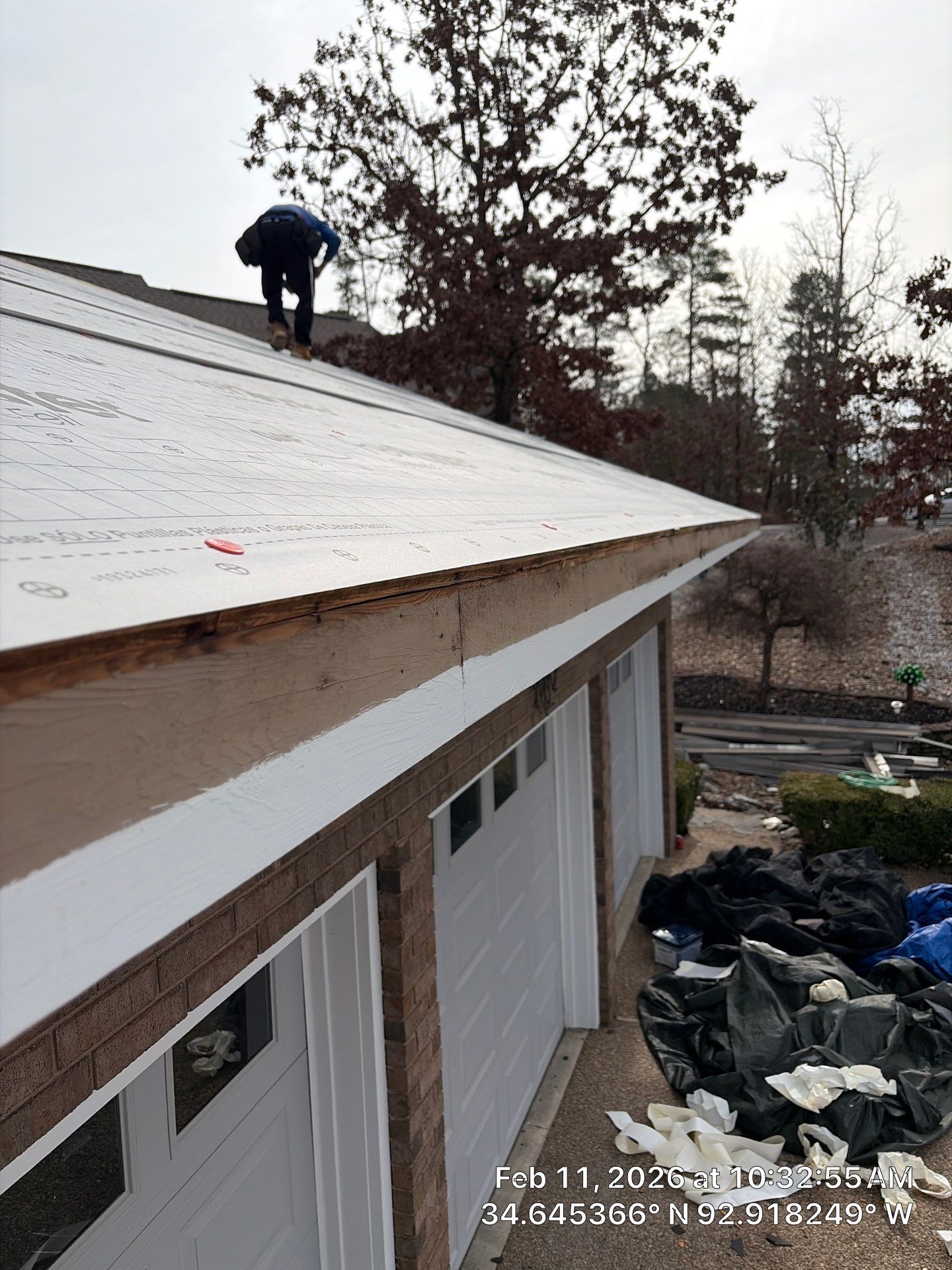 GAF Timberline HDZ Shingle Roof Installation in Hot Springs Village by Temple Roofing and Exteriors