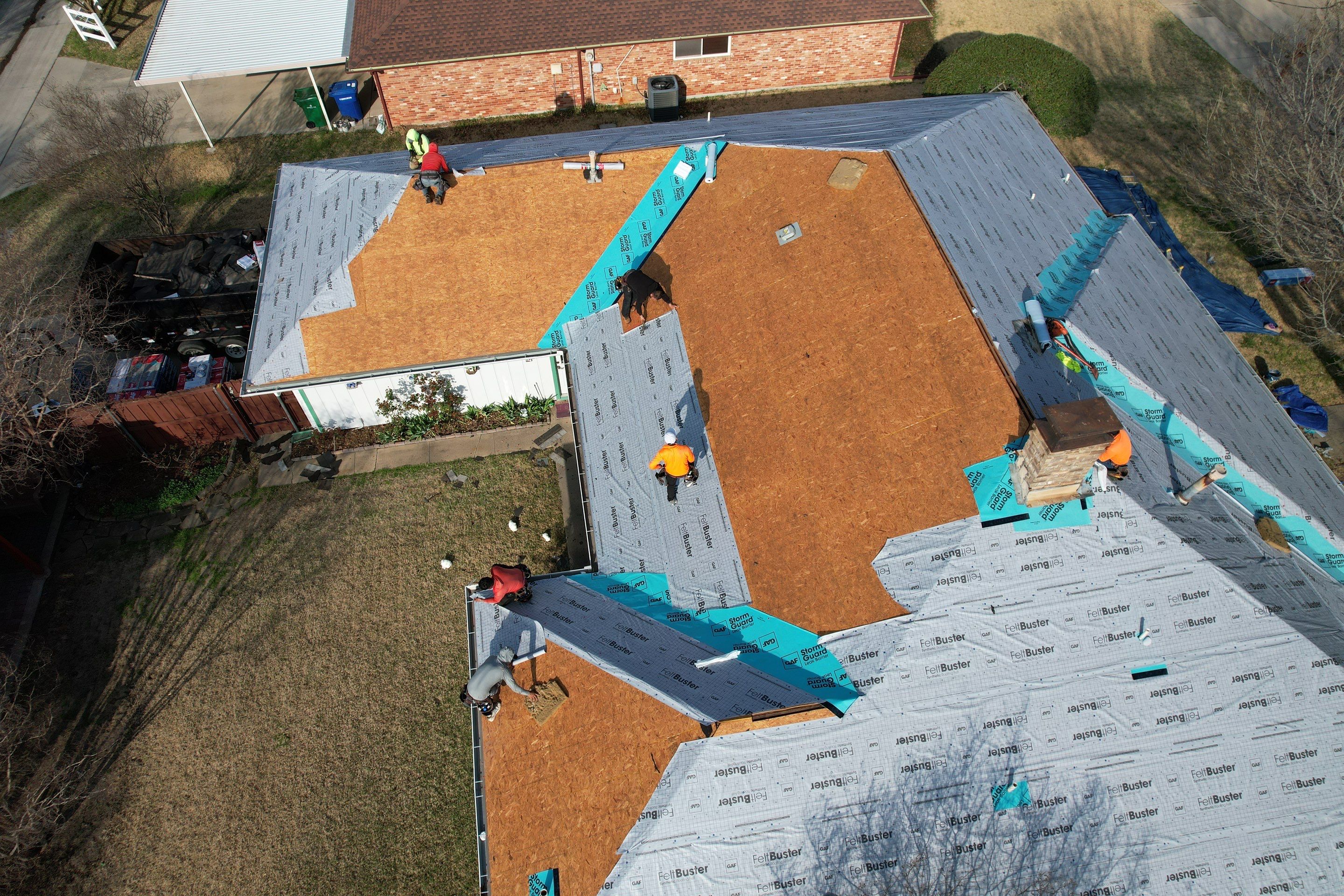 Project in Carrollton by Zeus Exteriors