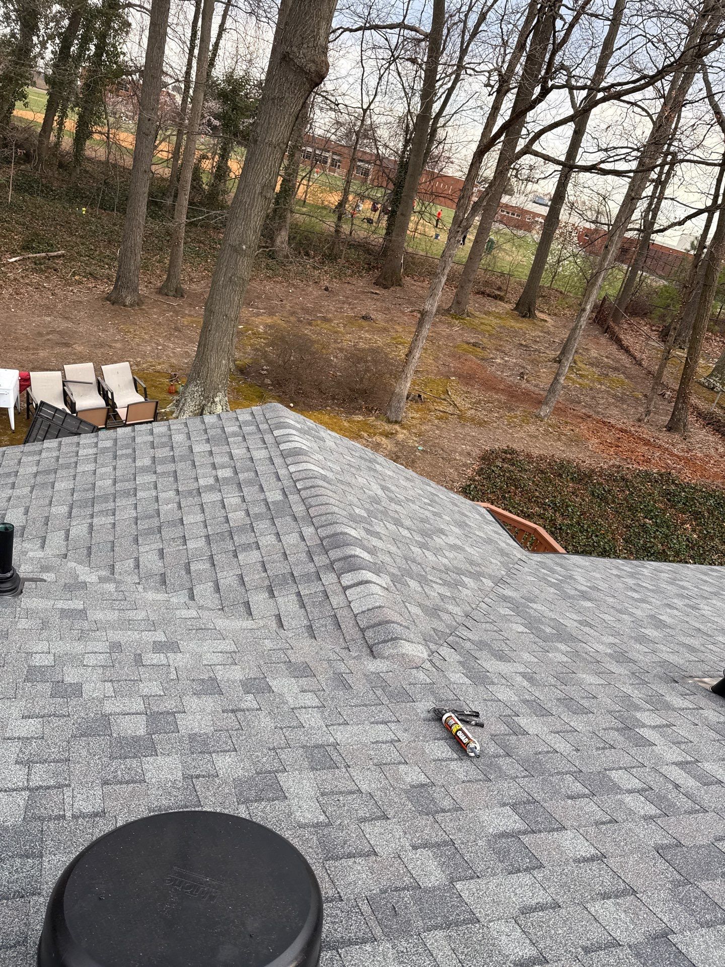 West Springfield: Residential Roof Replacement with CertainTeed Landmark in Colonial Slate by RM Banning, Inc.