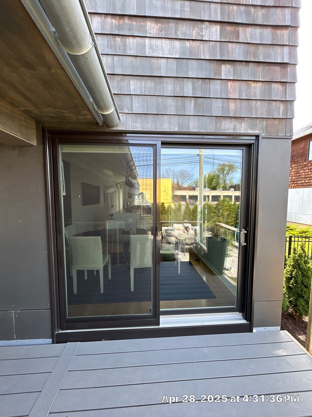 Patio Door Installation  using Andersen Sliding Door 200-Series  by Smart Roof