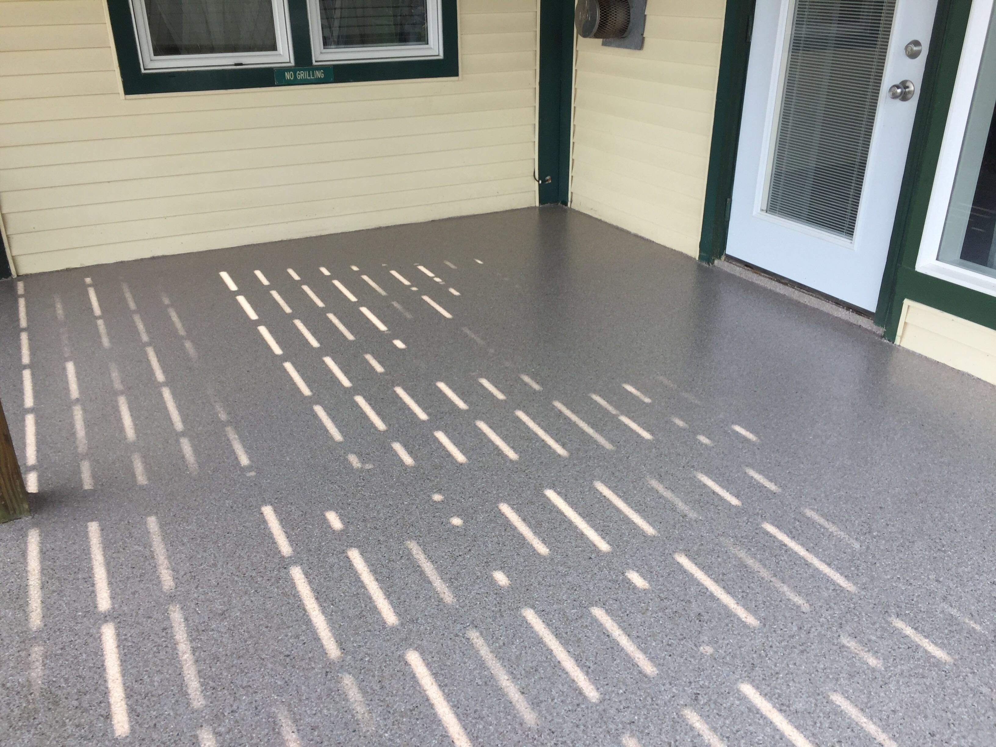 Patio Installation using Fieldstone by Your1DayFloor.com