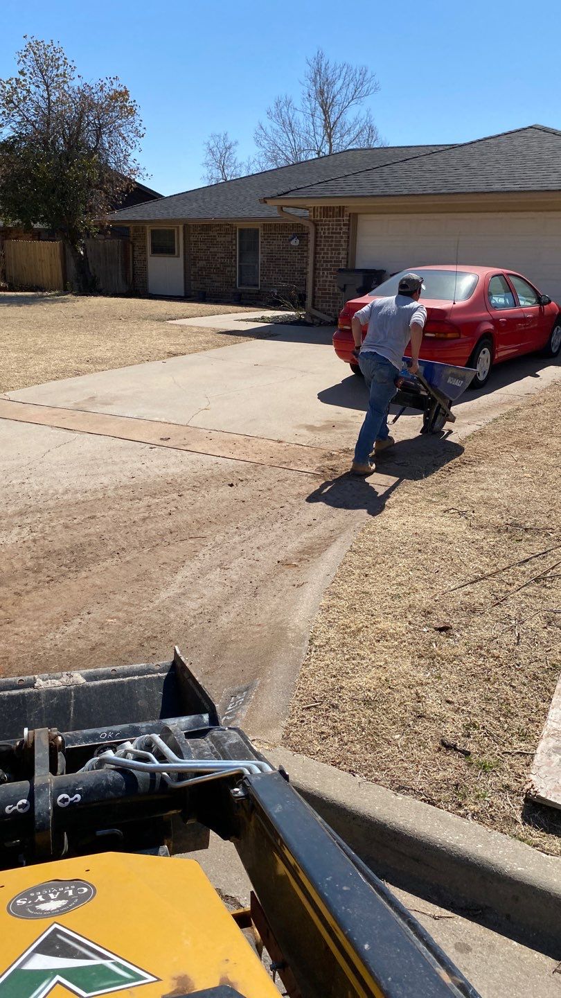 Concrete Patio by Clays Services Inc