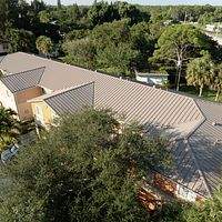 24ga 1.5" Snap-Lock Buckskin  by Total Roofing System The Metal Roof Experts