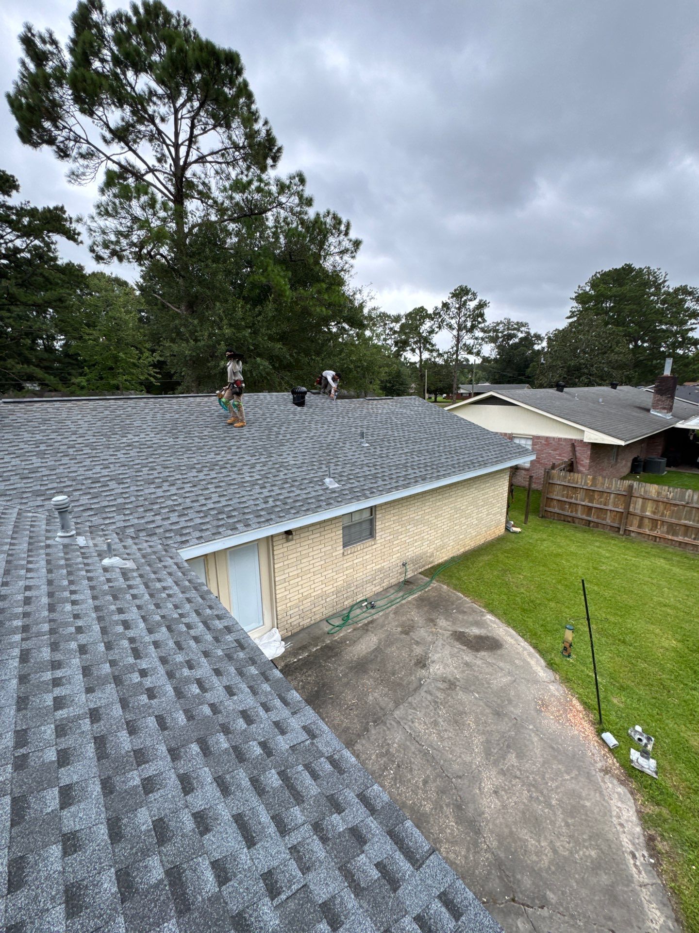 GAF HDZ Shingle Roof Replacement — Picayune, MS (Tarp-Up to Full Replacement) by Frontline Roofing