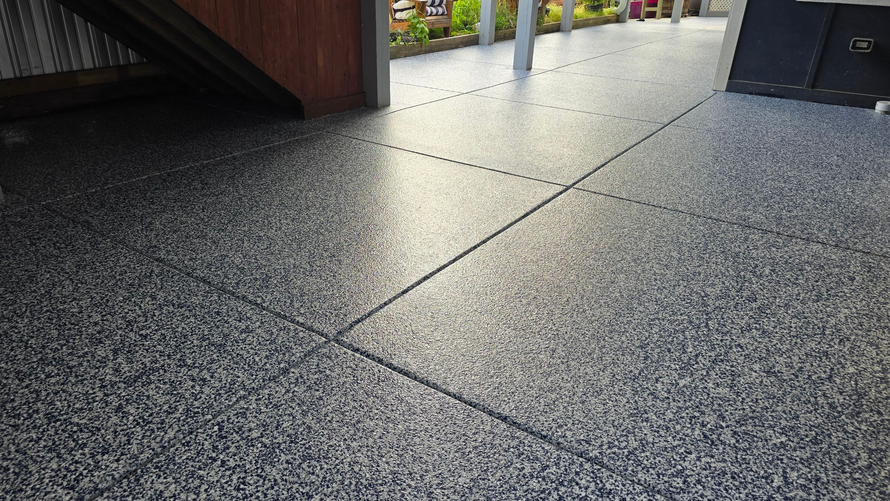 Two Porches Completed Using Beaver & Tidal Wave by Elite Floor Solutions