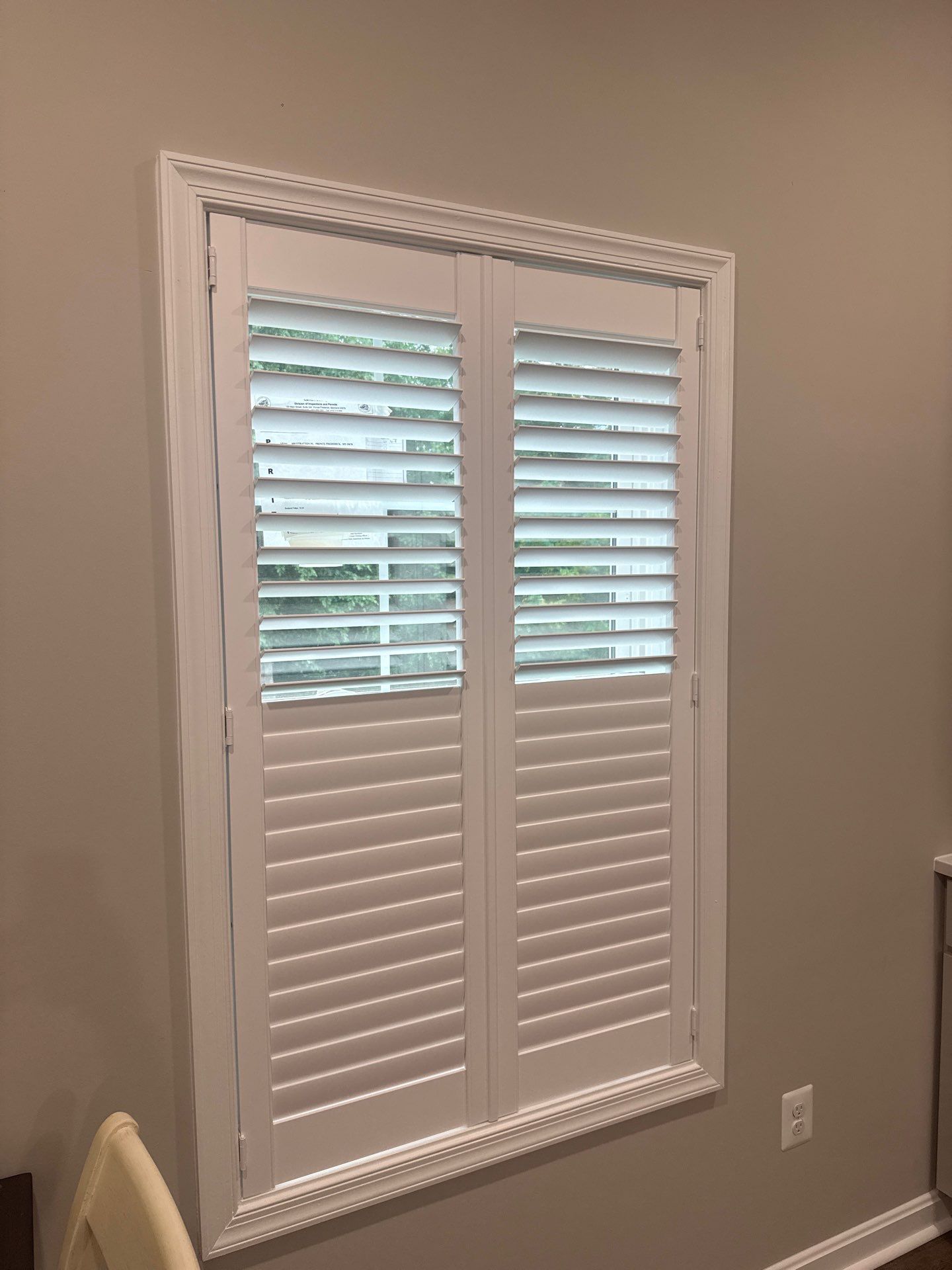 Shutter and Honeycomb Project in Prince Frederick, MD by Southern Maryland Custom Blinds