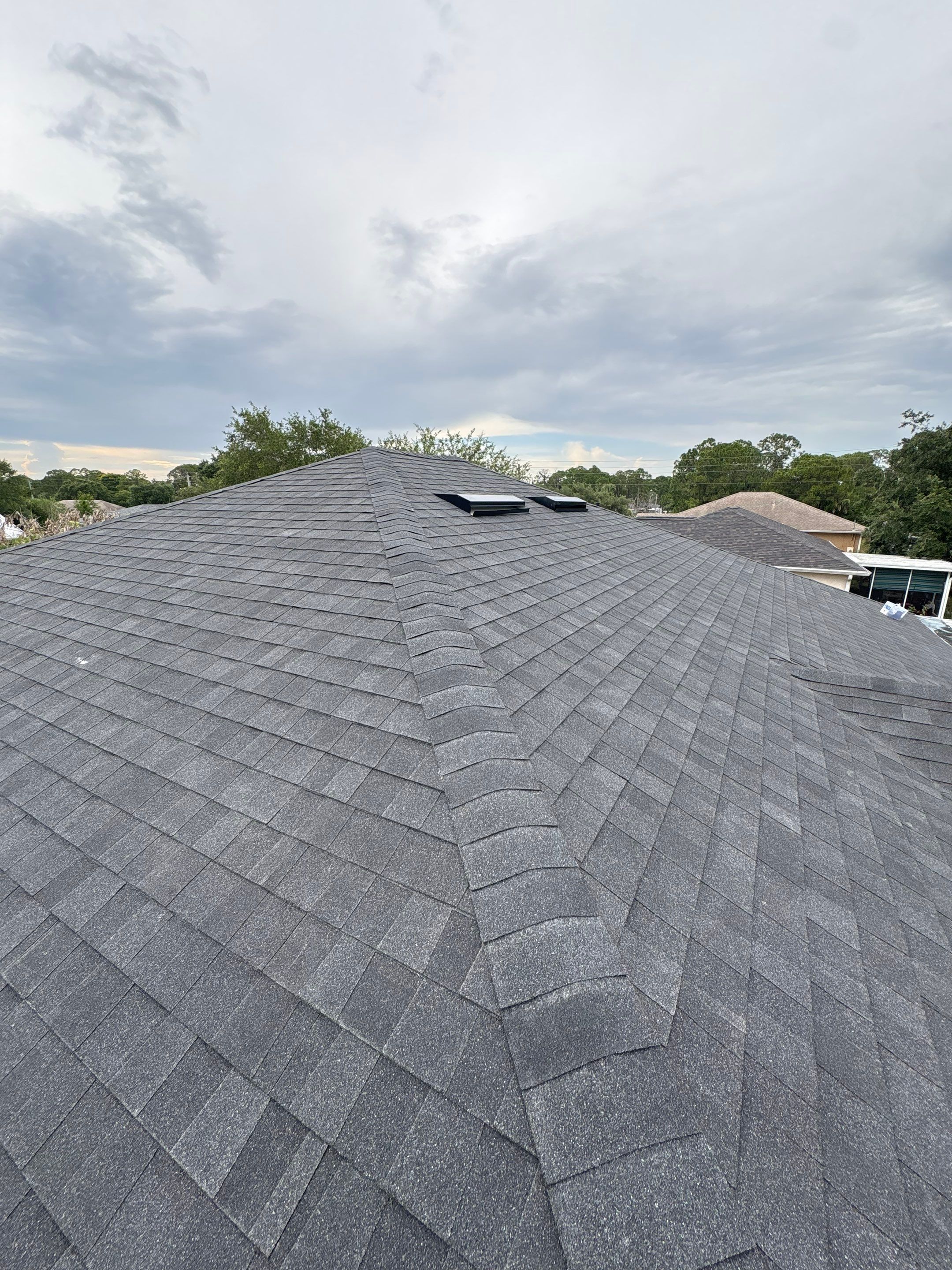 Shingle Reroof Replacement Palm Bay FL by Pinnacle Roofing Group