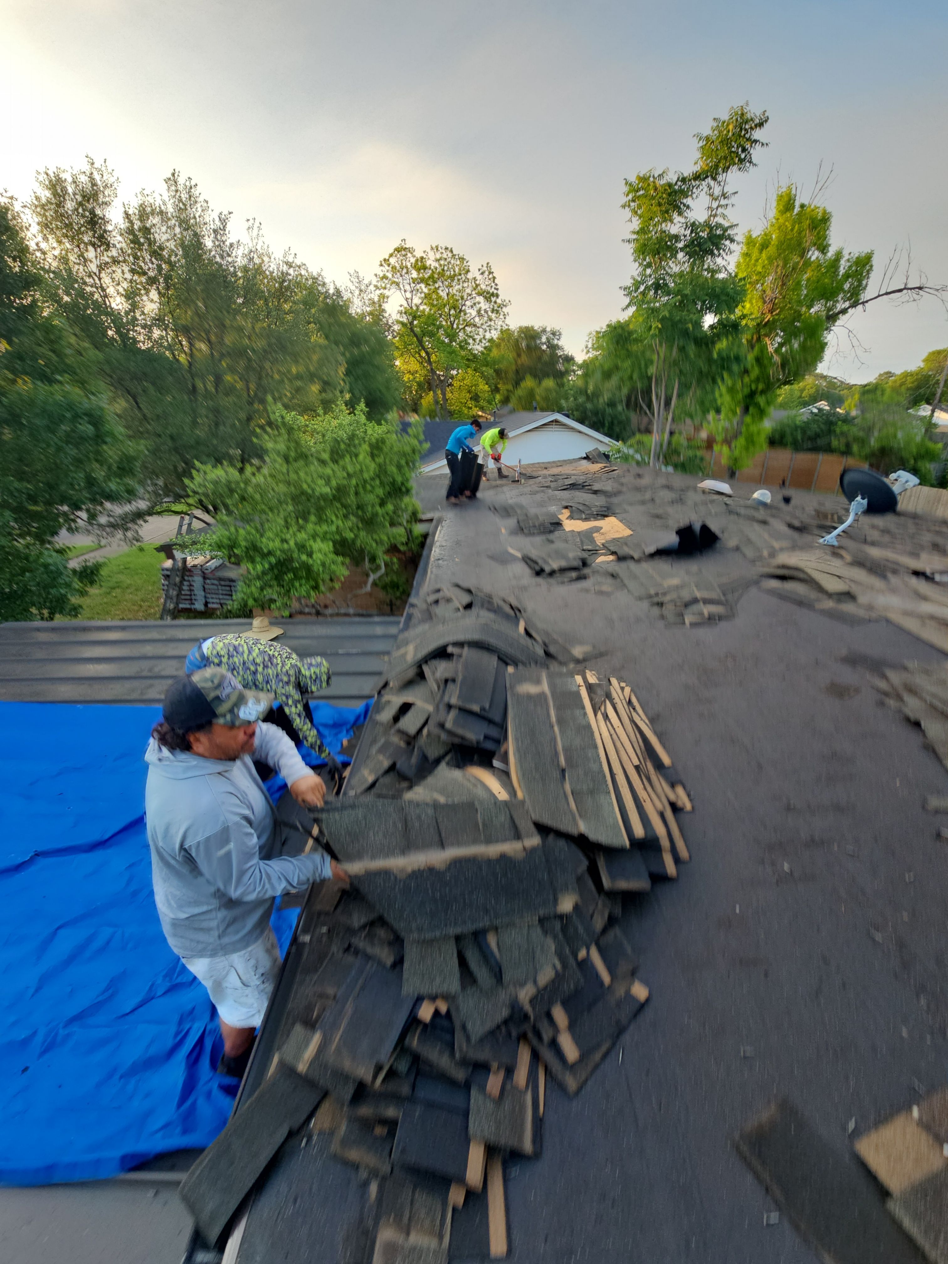 Roof Replacement in Garland TX. by road roofing llc