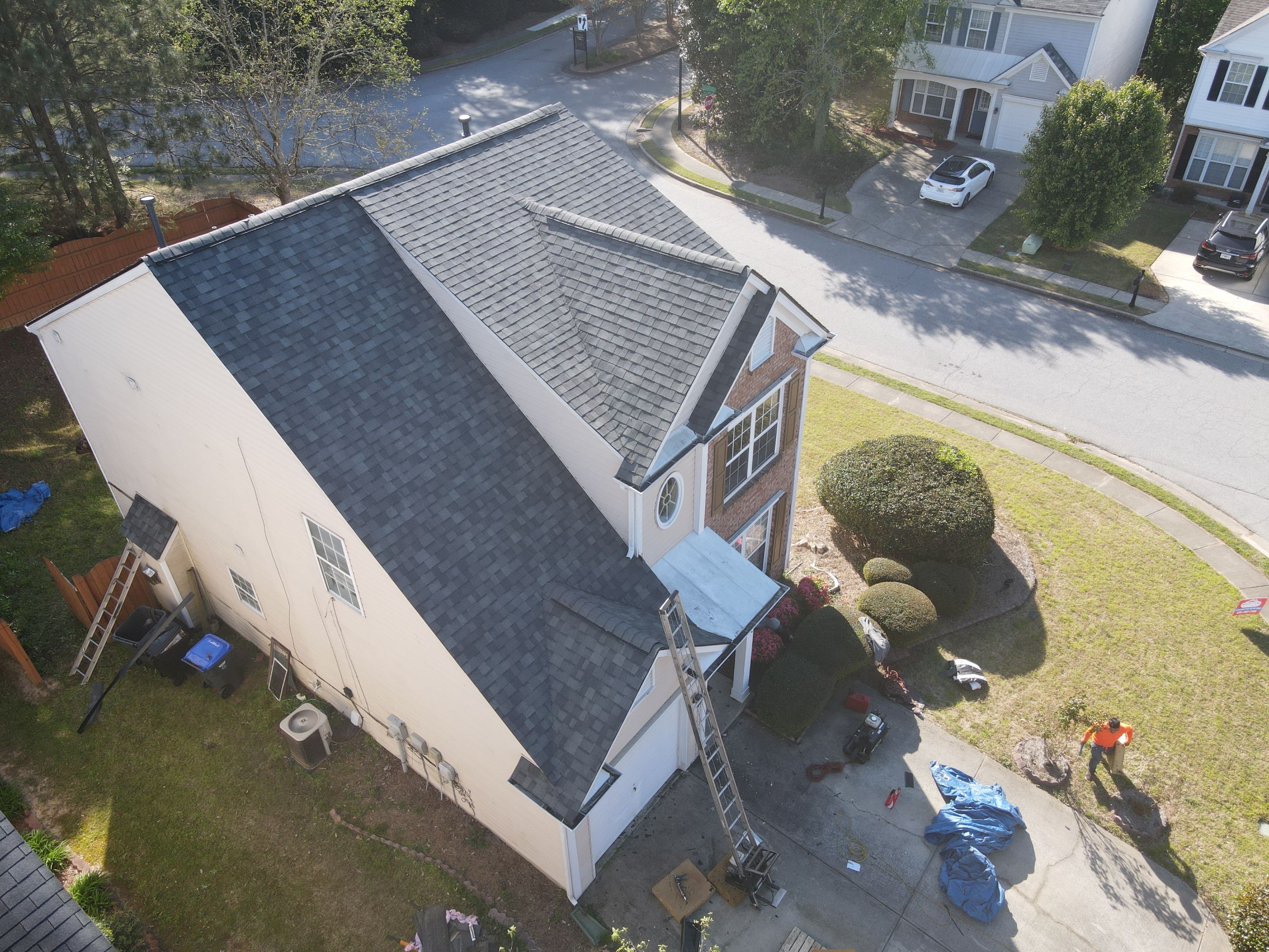 Residential Roofing Installation using Owens Corning by Inspector Roofing and Restoration