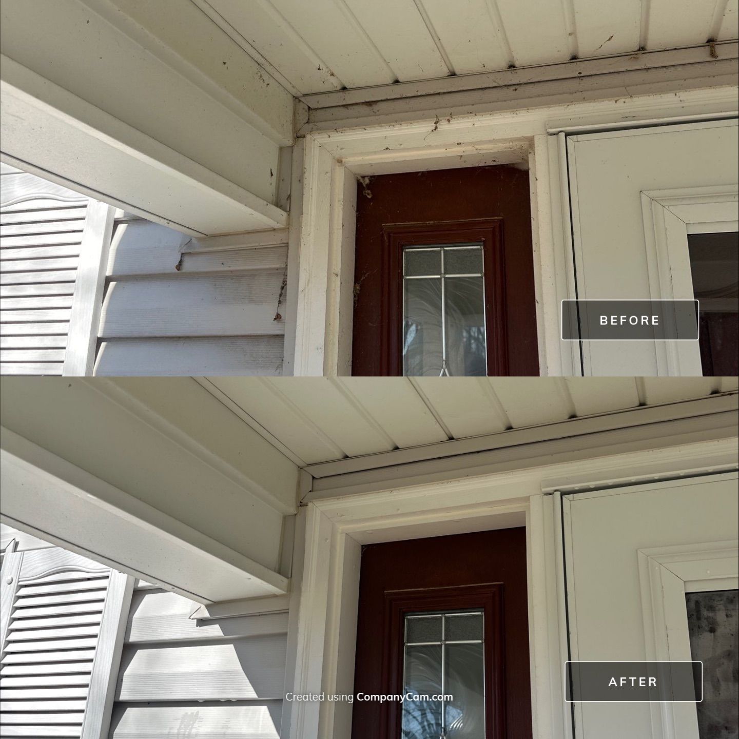 Project in Carol Stream by Simmons Power & Soft Washing