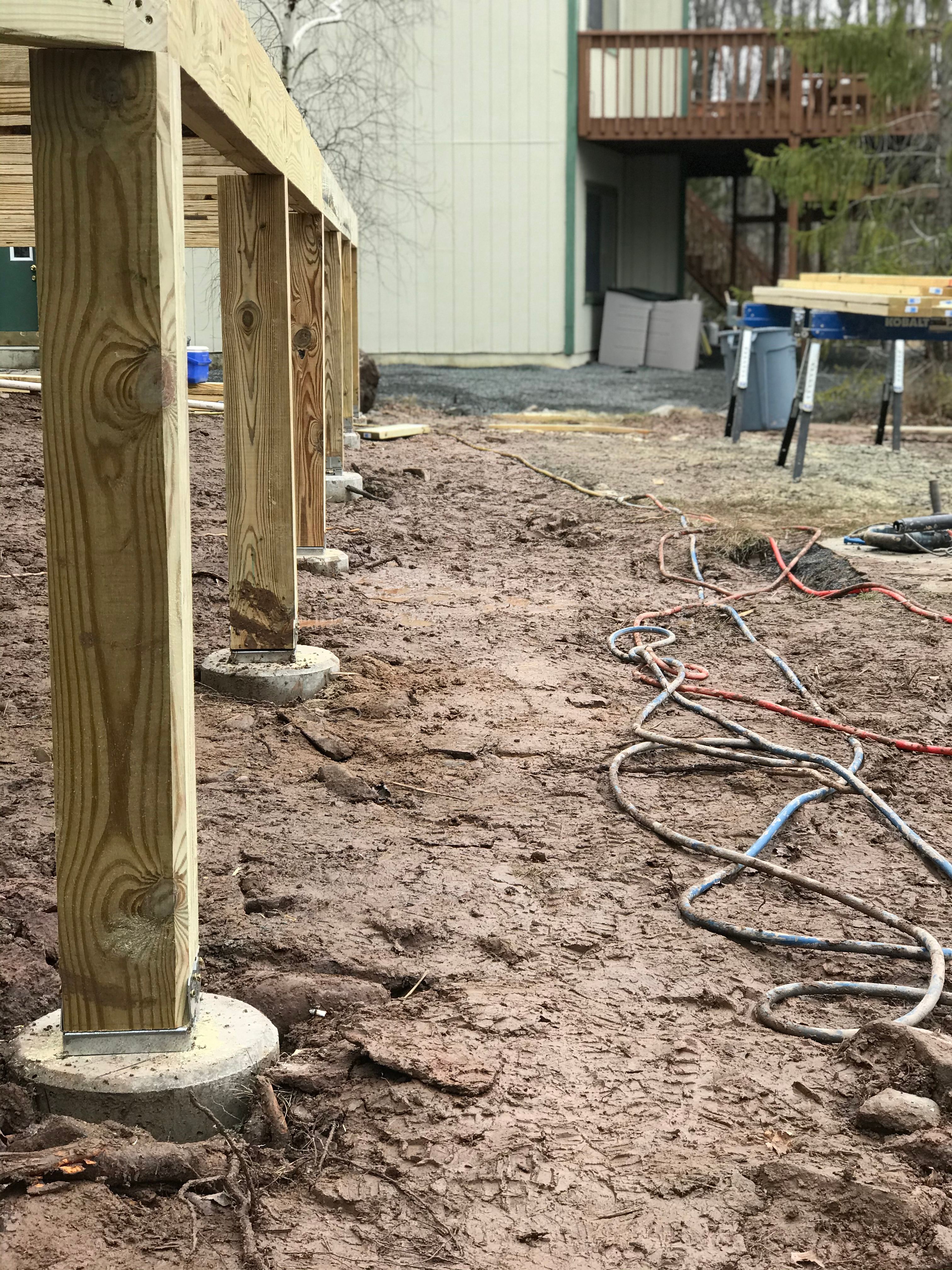 Krentar Composite deck by Burke Home Services