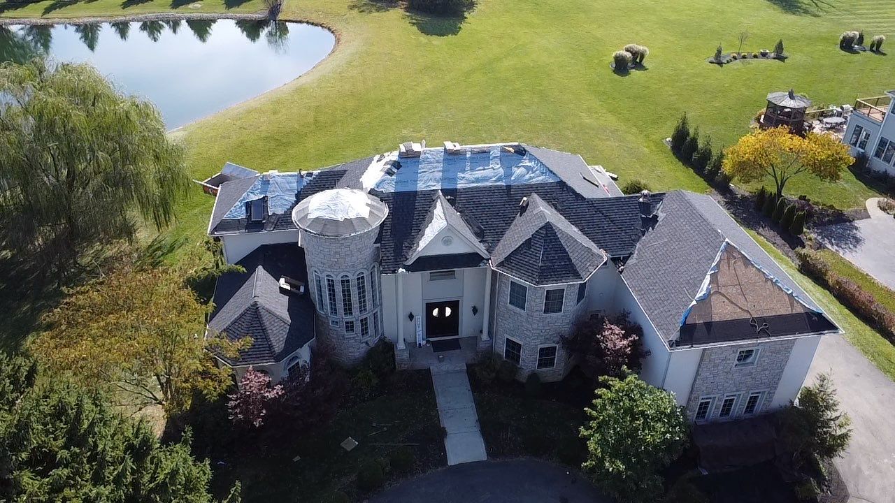 Residential Roofing Installation using Certainteed Landmark Pro Shingles by Best Exteriors Inc