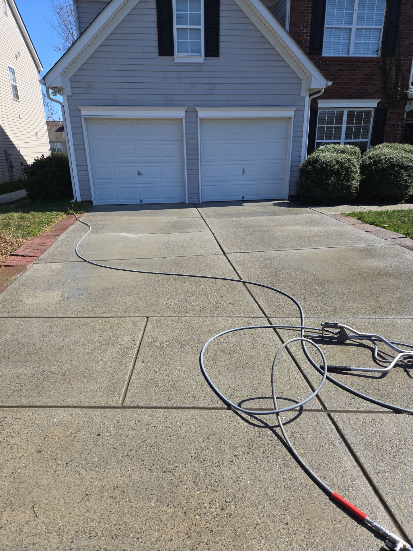 House Wash using cleaner by Power Wash Masters LLC