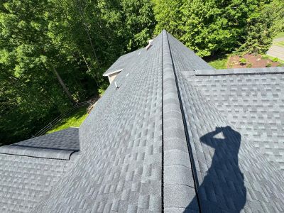 Beautiful new roof from DiGiorgi Roofing & Siding INC