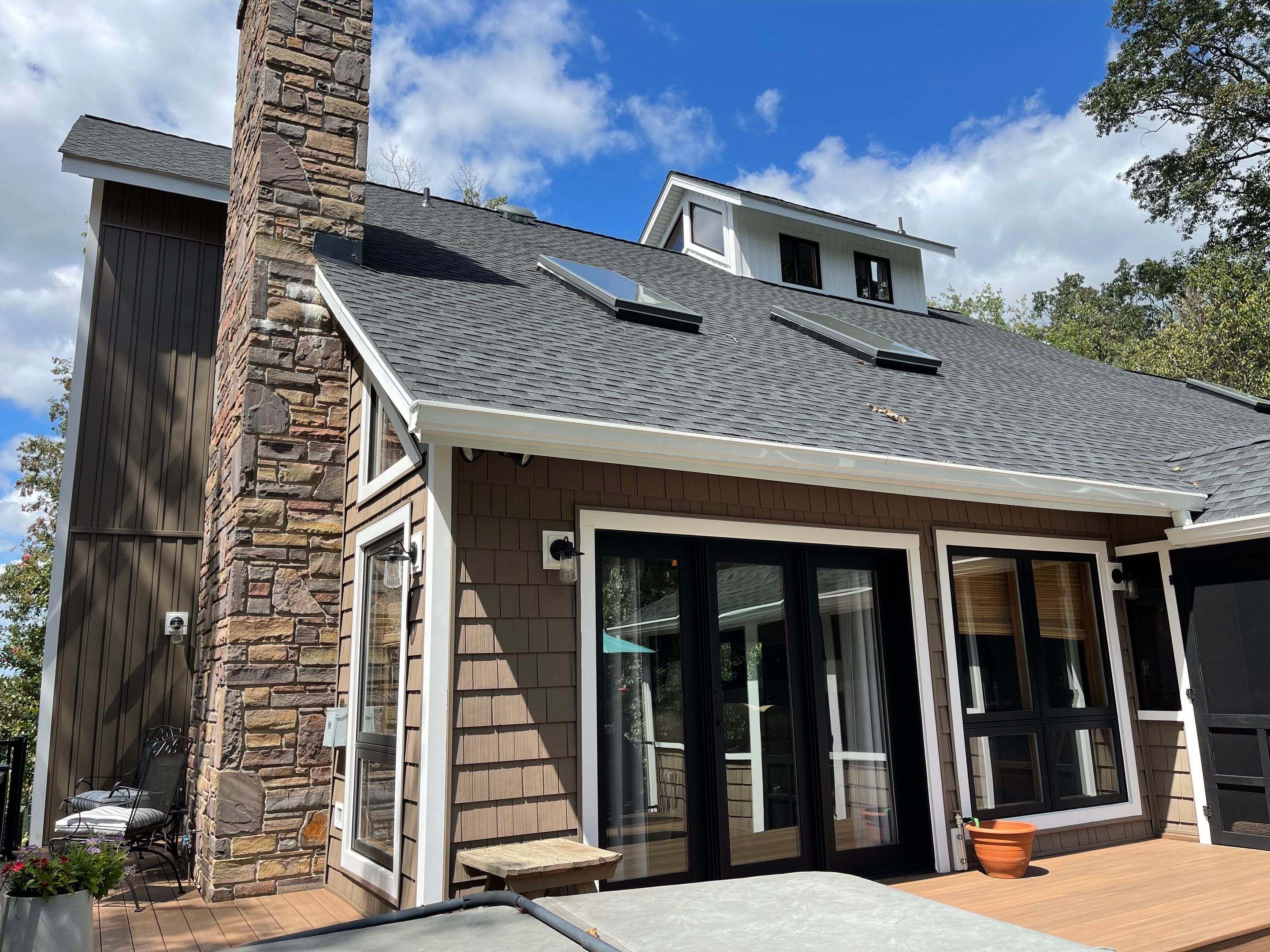 Roof, Siding, Soffit, Trim, and Gutter replacement by American Home Contractors