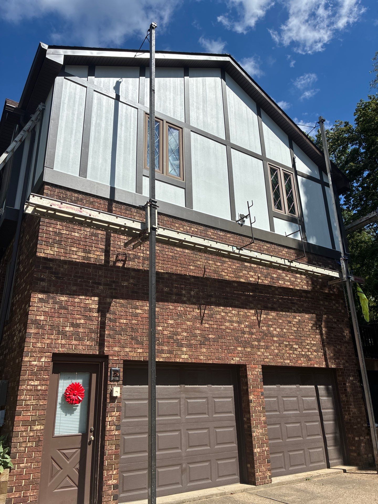 James Hardie Tudor Home Renovation by Ideal Siding Pittsburgh