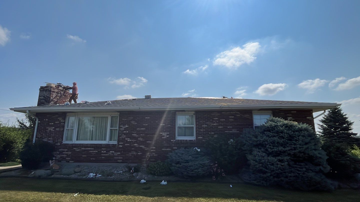Residential Roofing Installation using GAF Timberline HDZ Charcoal by Nitro Roofing and Construction