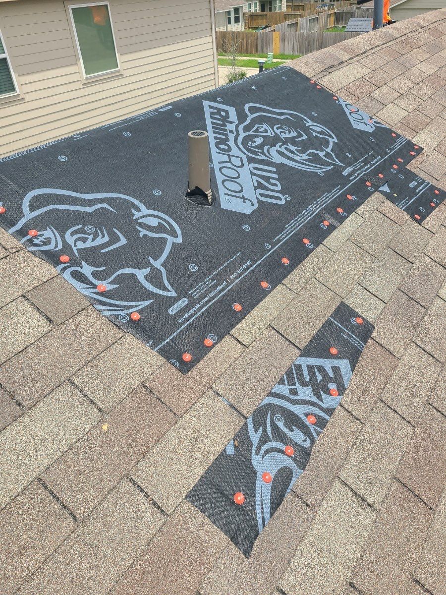 Hail Damage using Owen's Corning Duration (Lifetime) Shingles by Roof Repair Company