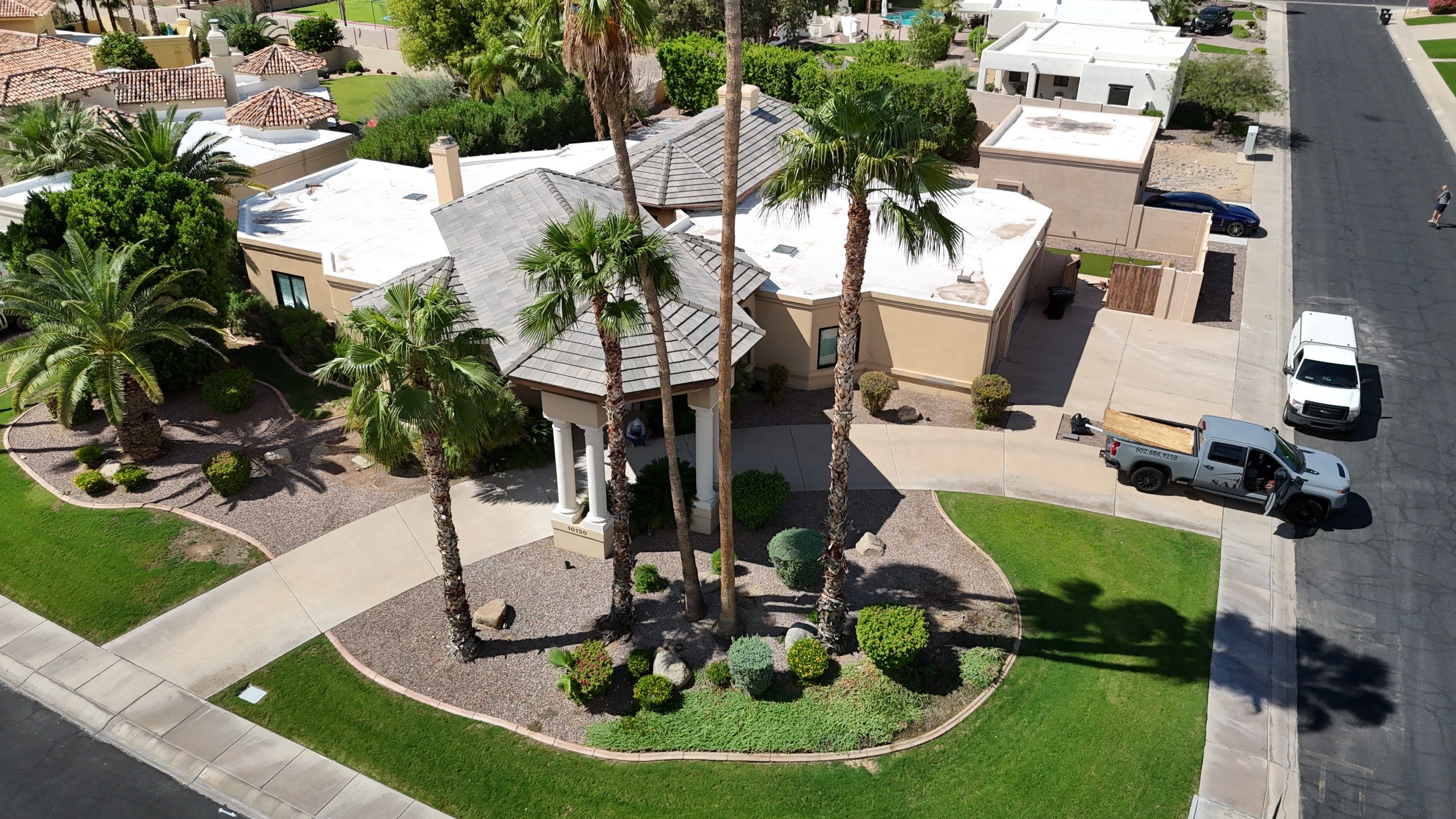 Project in Scottsdale, AZ by Saint Roofing