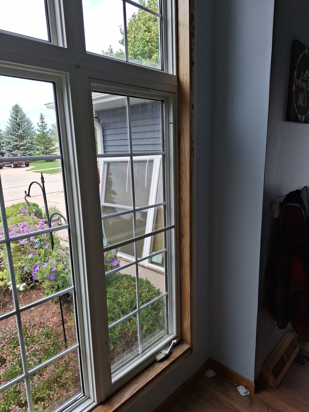 Window Installation using Provia Windows by Total Restoration Services 