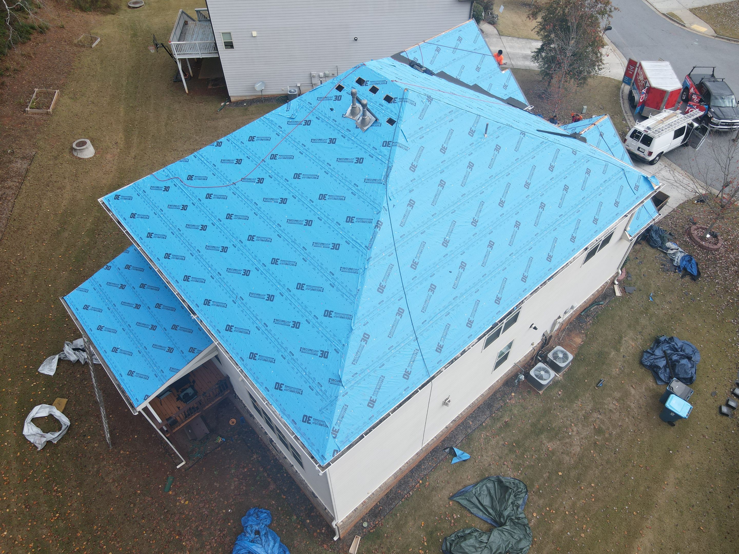 Residential Roofing Installation using Owens Corning by Inspector Roofing and Restoration
