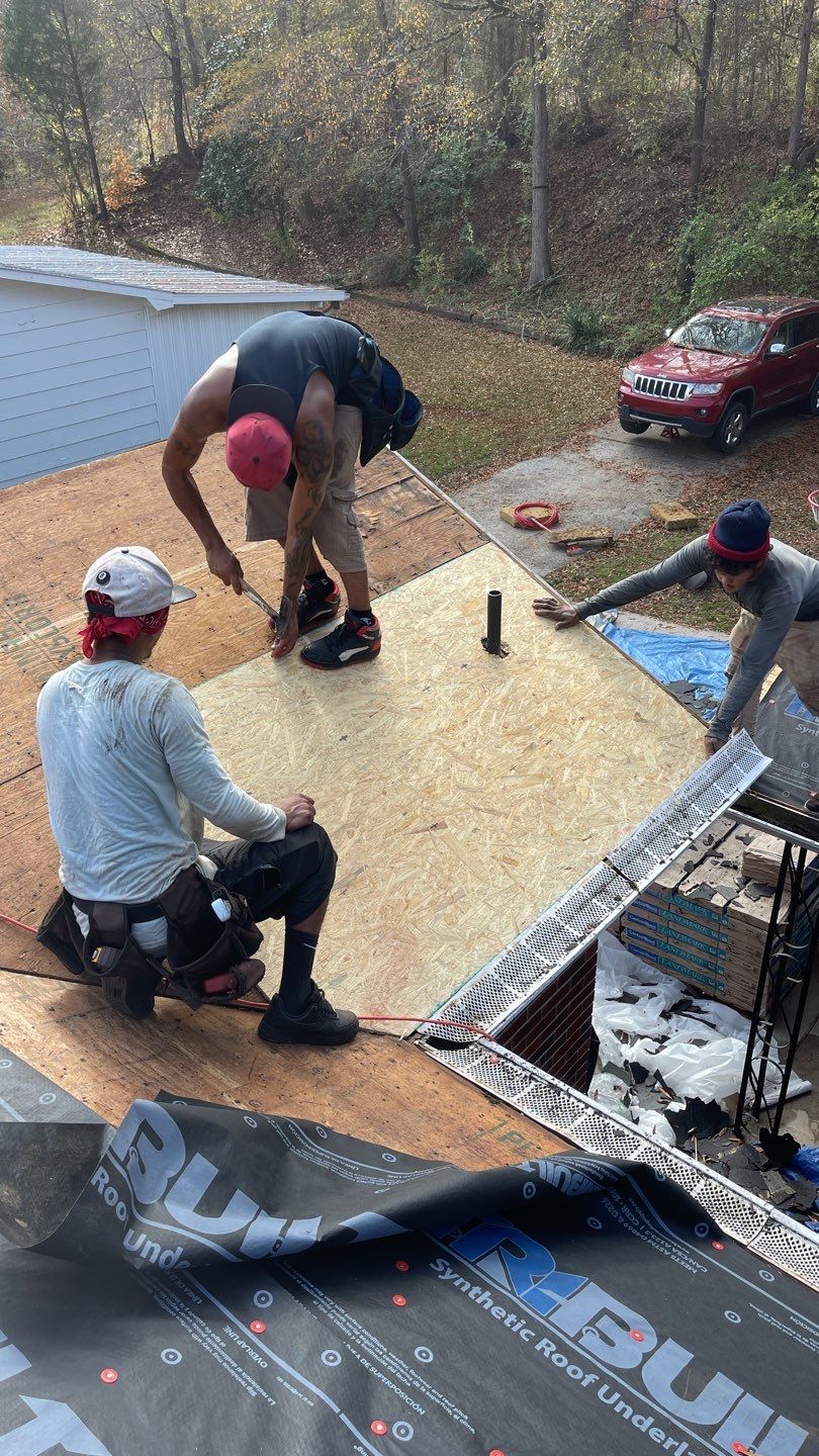 Roof replacement by hail and wind damage by Just Brilliant Restoration JBR