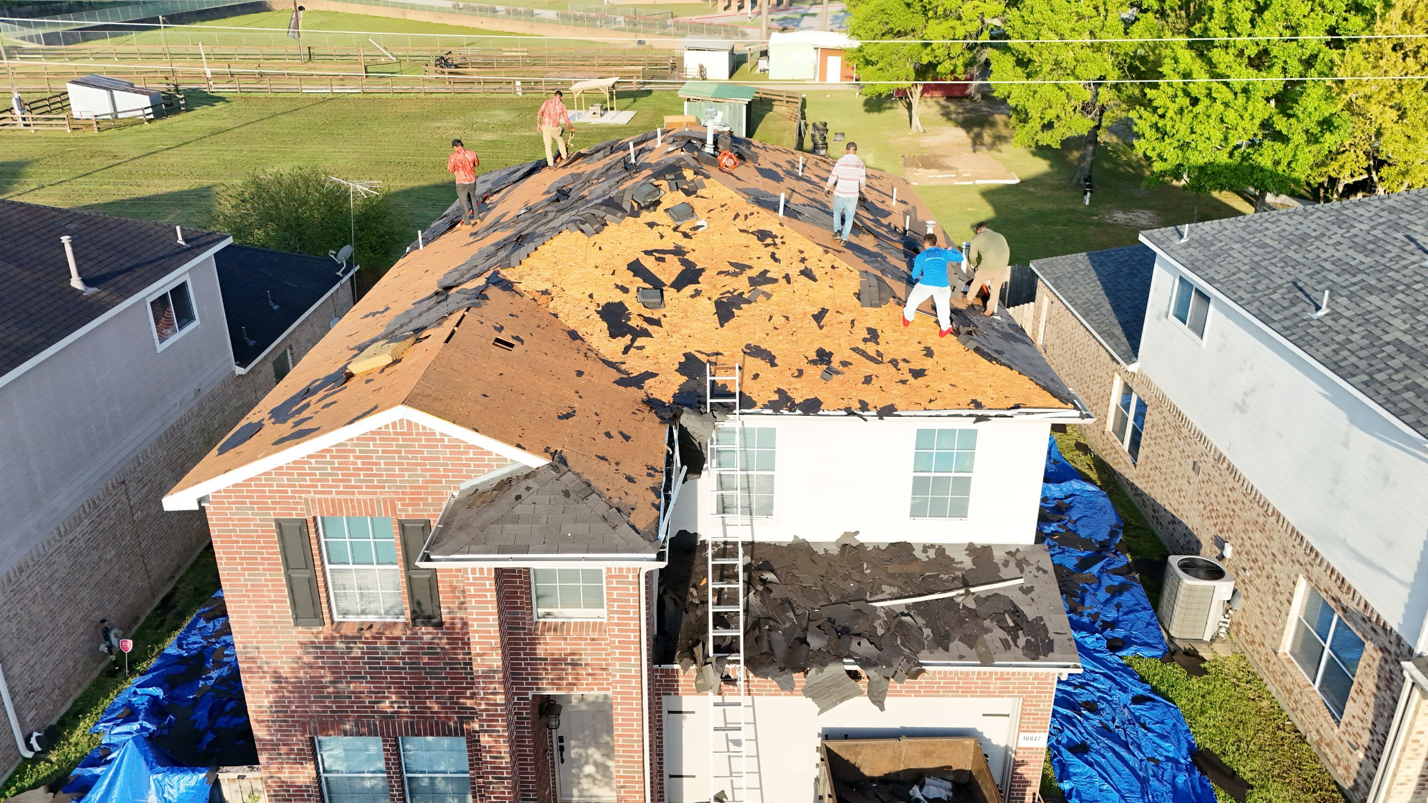 Project in Tomball, Texas by Roof Top Innovations