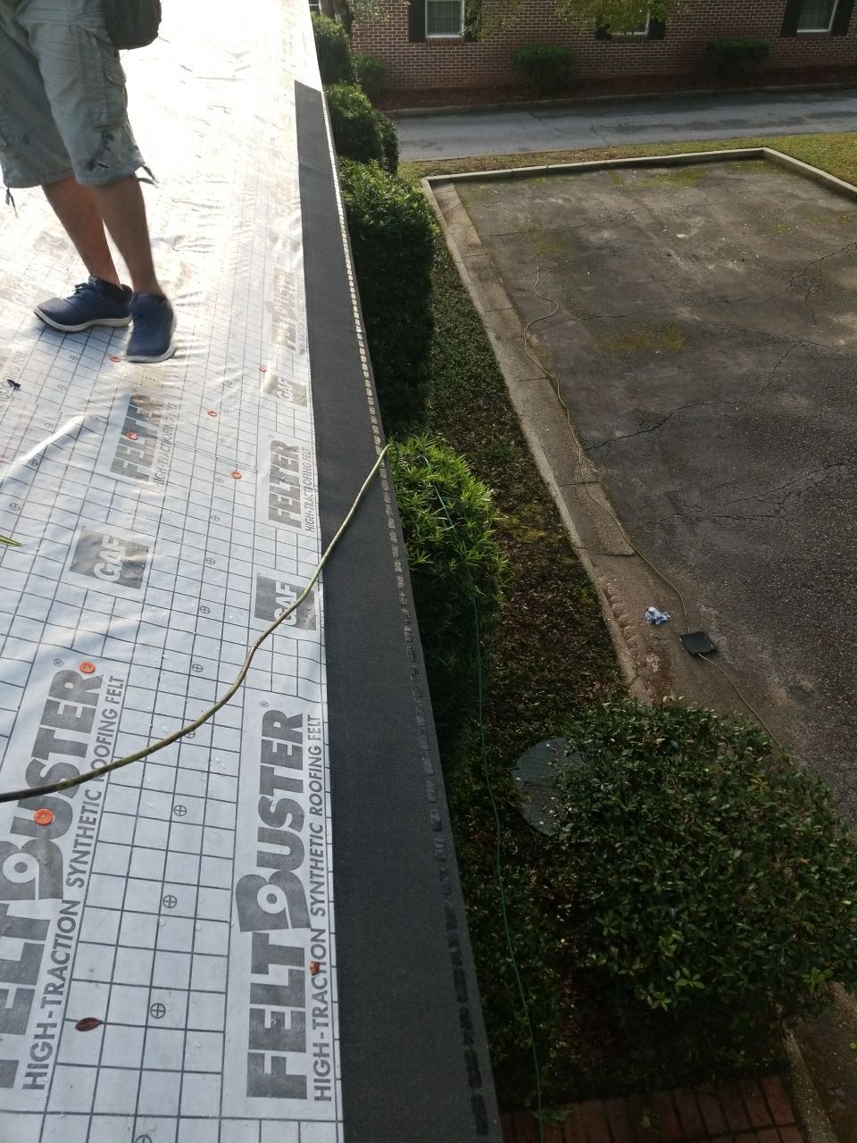 Residential Roofing Installation using Roof Replacement by American Roofing & Construction LLC
