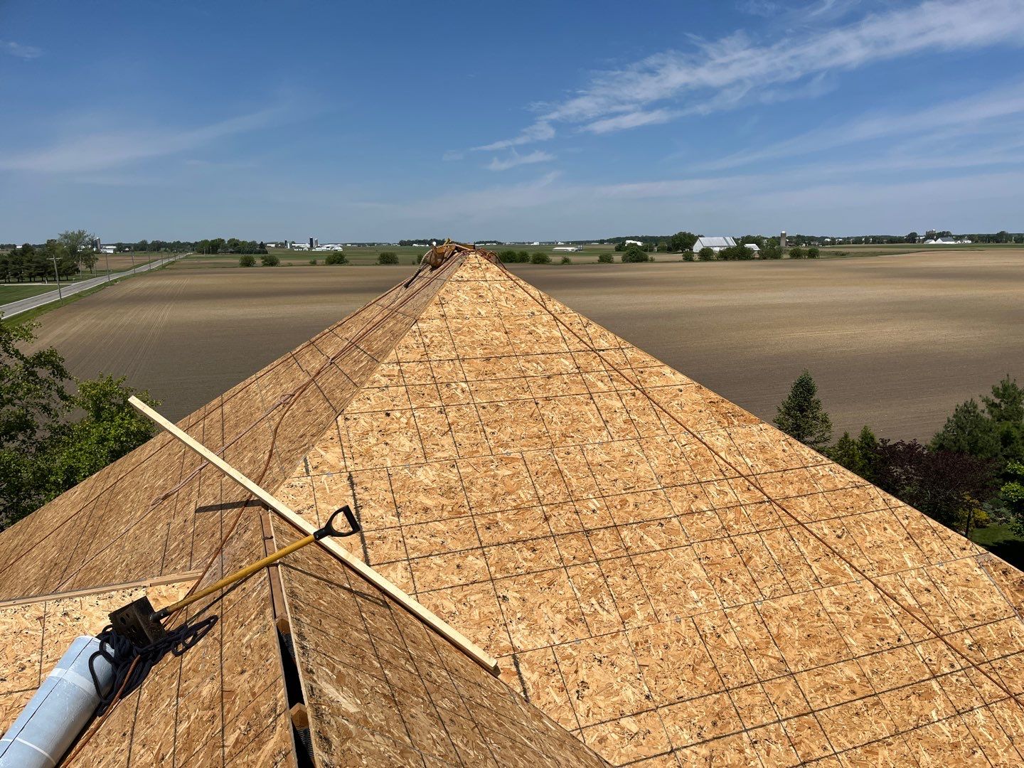 Residential Roofing Installation using GAF Timberline HDZ Charcoal by Nitro Roofing and Construction