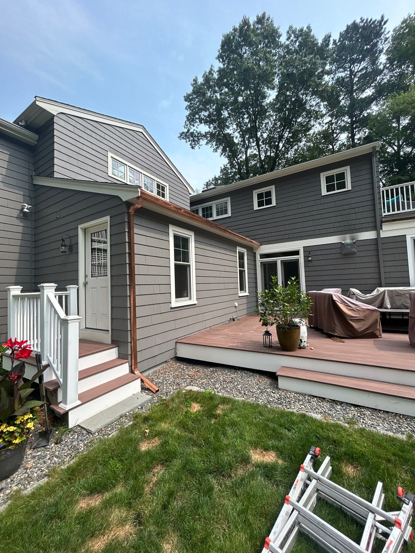 Copper Gutter Replacement in Concord by Mighty Dog Roofing of Greater Middlesex County
