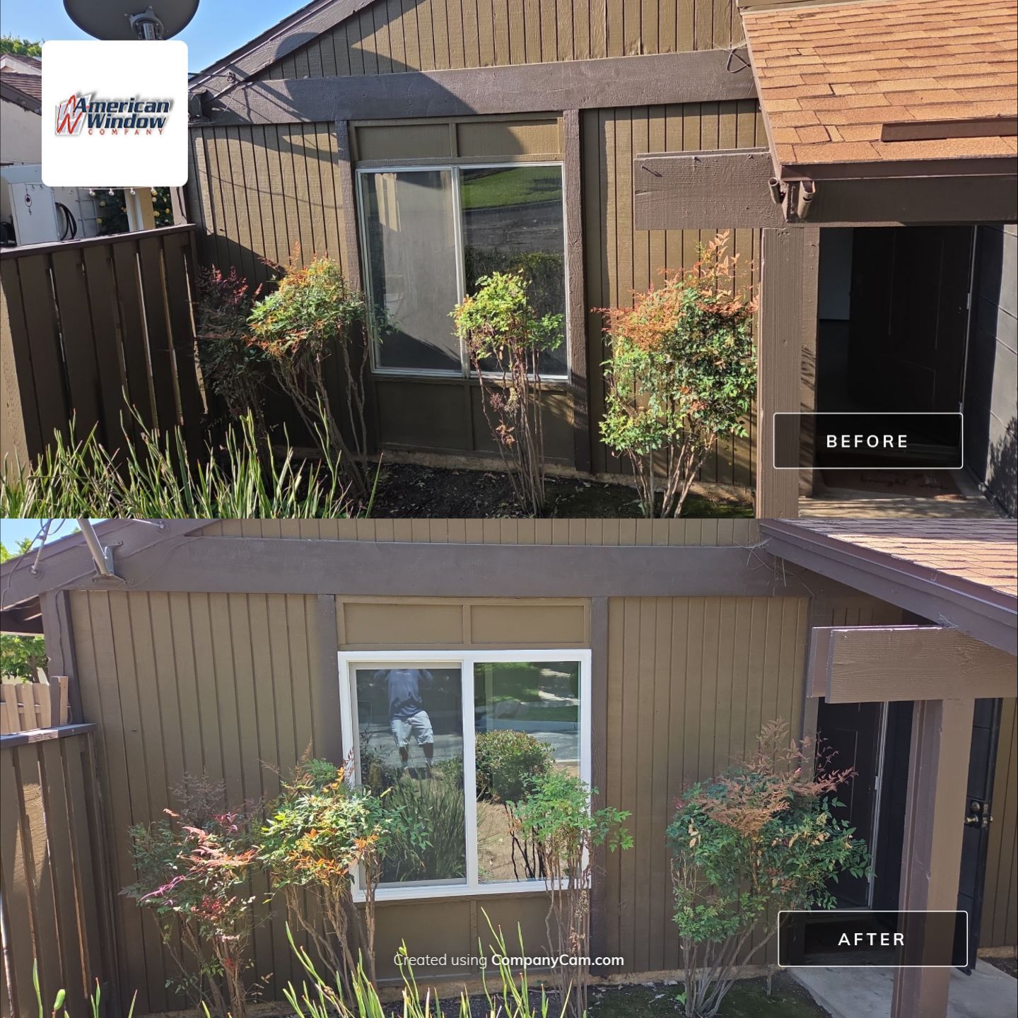 Window Installation using Milgard V250 Style Line by American Window Company