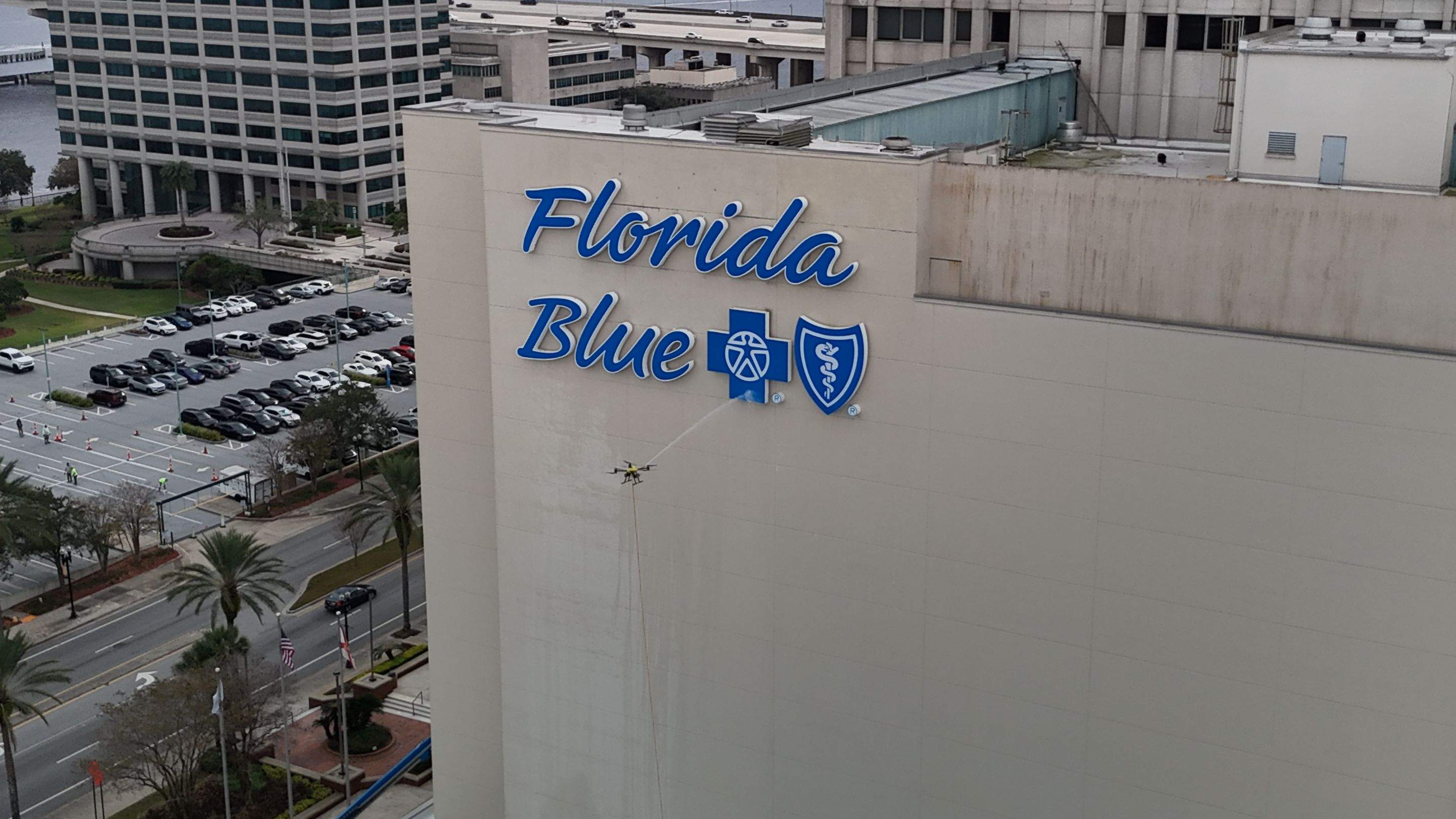 Project in Jacksonville by Drone Clean