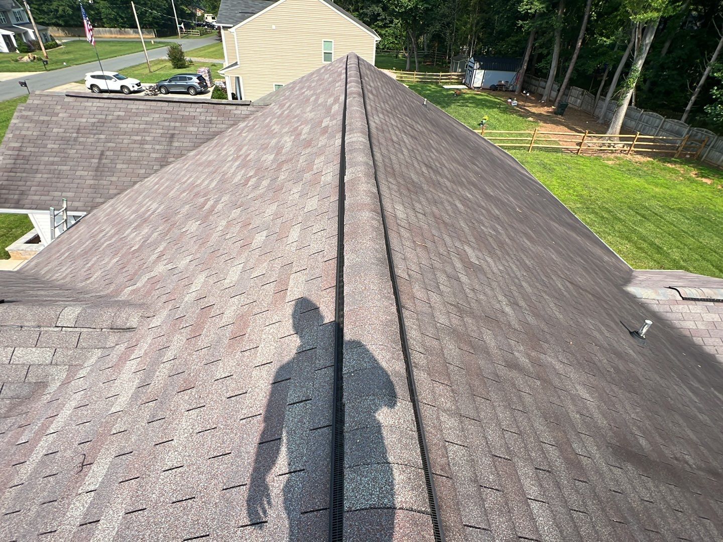Residential Roofing Installation using Owens Corning Oakridge Onyx Black by RISE Roofing & Restoration, LLC
