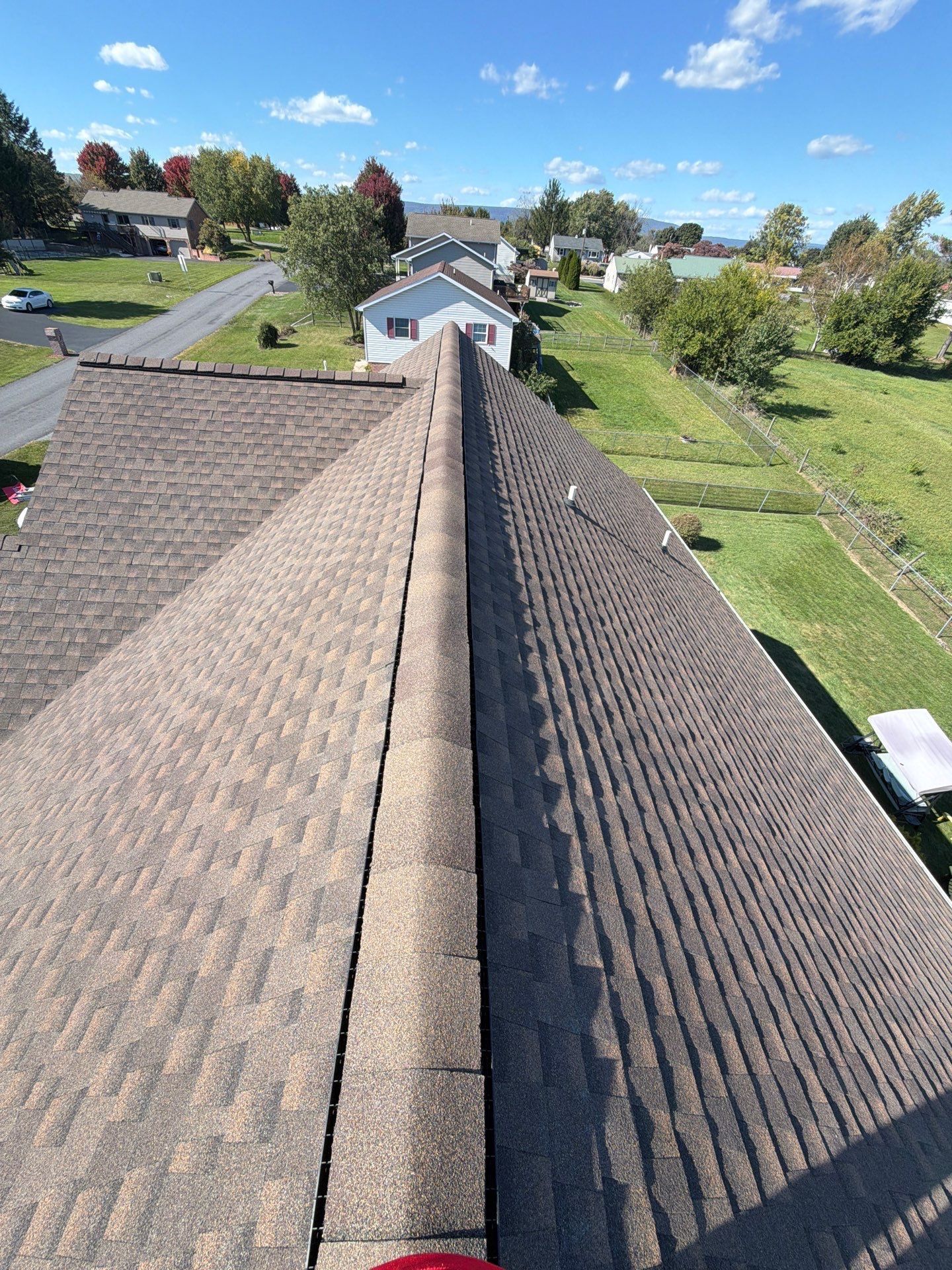 Residential Roof Installation Featuring GAF Timberline HD Shingles in Chambersburg by Teflon Roofing