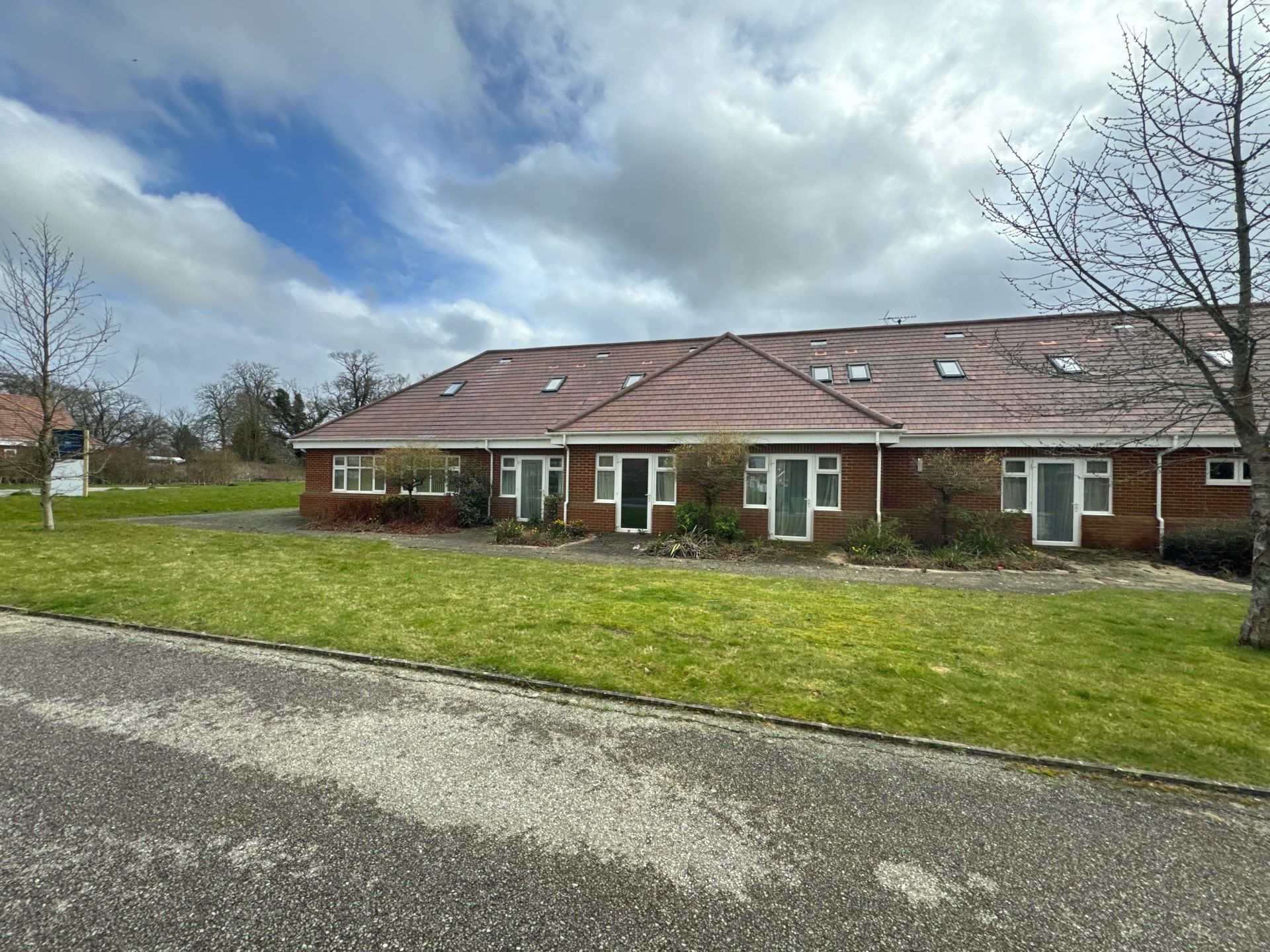 Large Care Home Roof Clean using Mosmatic FSC and Biocide by Ges Exterior Cleaning ltd