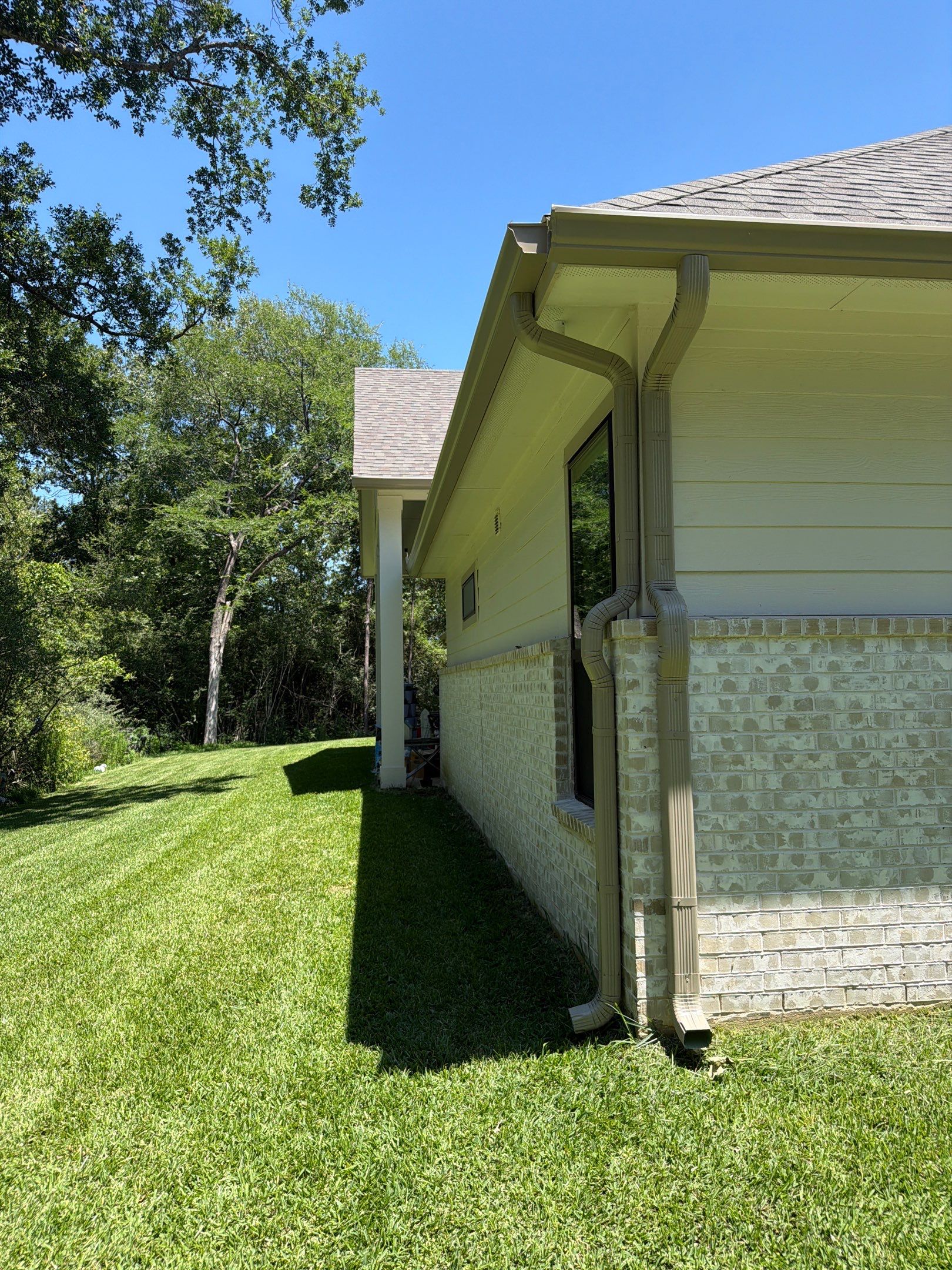 New Gutters in Montgomery by Abbott Roofing Company