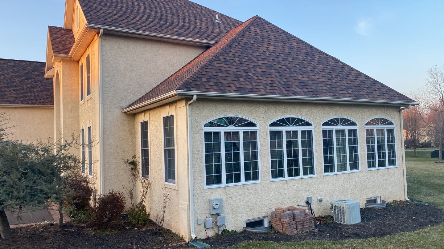 Roofing Installation using CertainTeed Landmark Pro - Max Def Burnt Sienna by Storm Guard of Ches-Mont PA