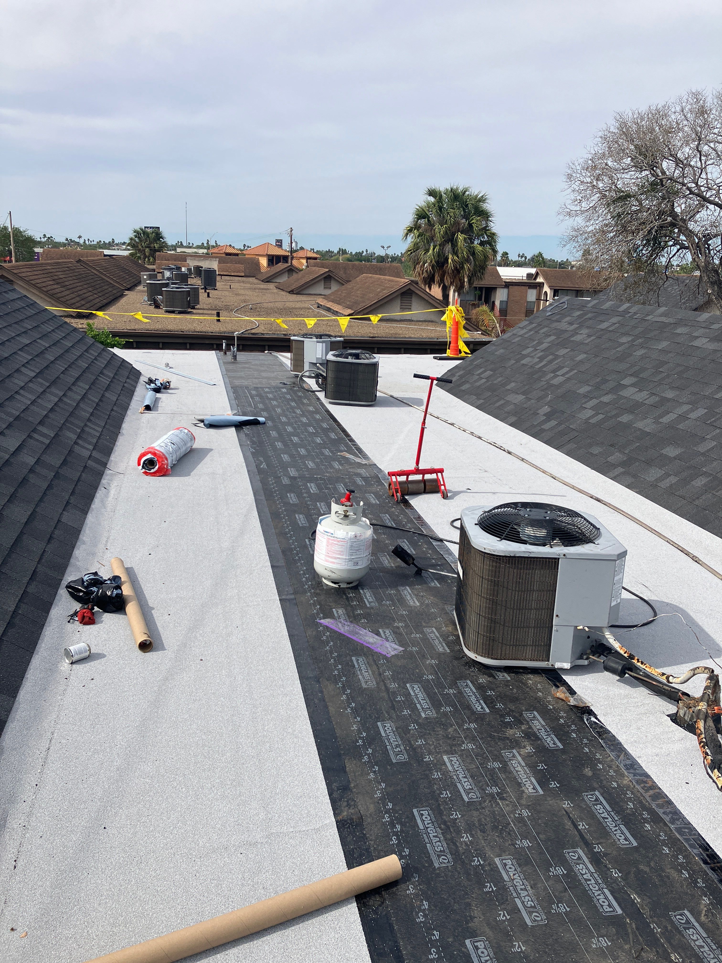 Brownsville Roof Project by Bison Roofing