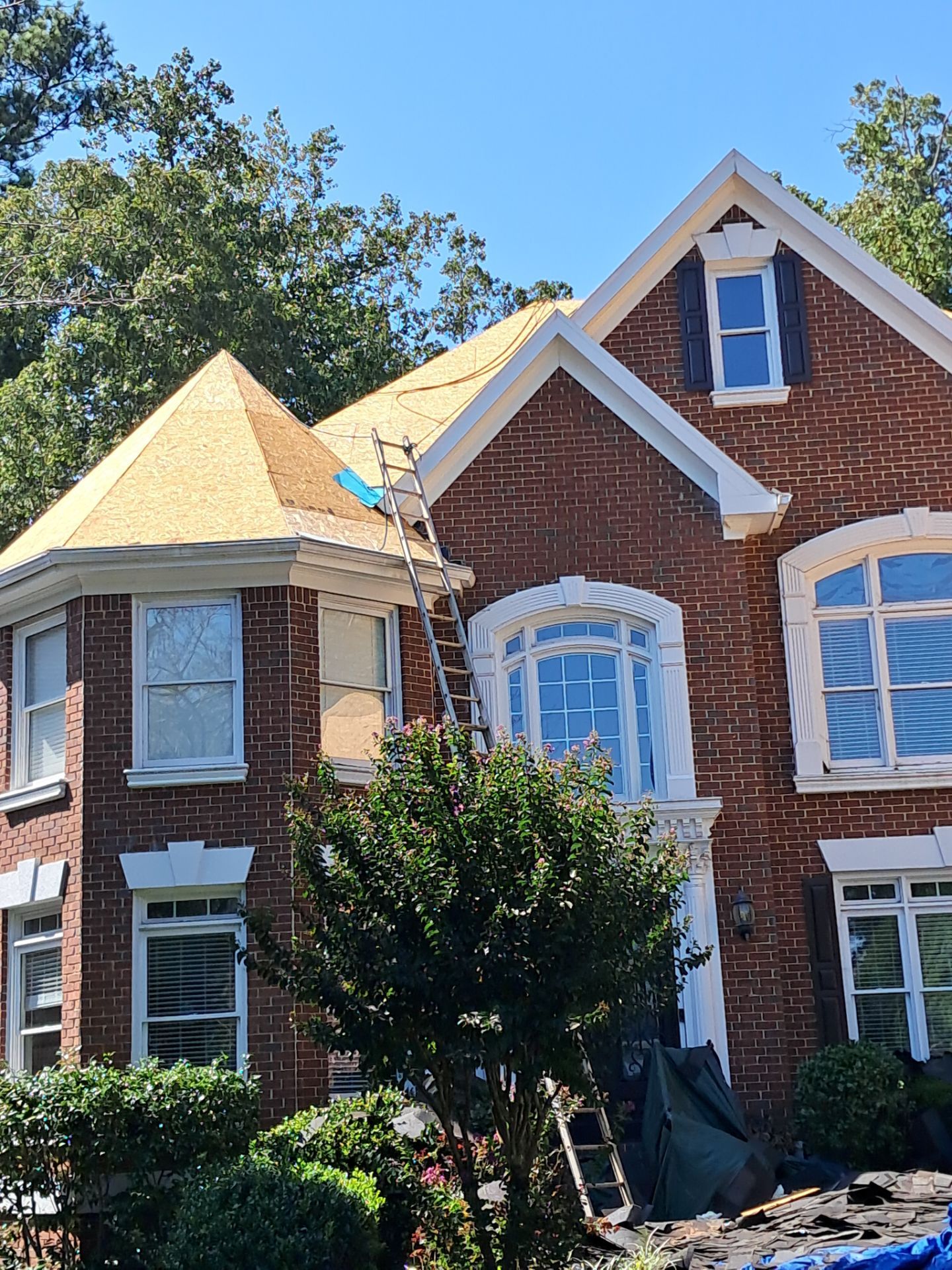 Residential Roof Replacement using GAF HDZ - Charcoal shingles by Elite Roofing LLC