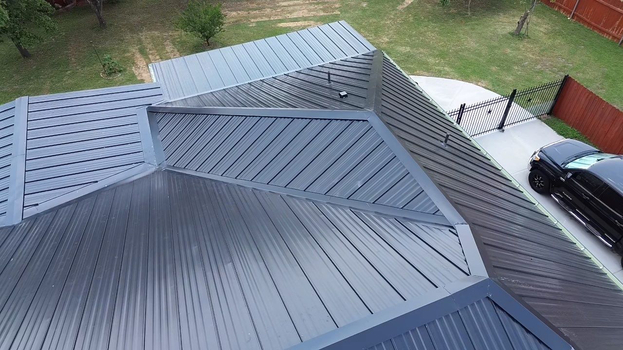 Matte Black - L&A Metals Class 4 UL 2218 Standing Seam Metal by RoofsOnly.com