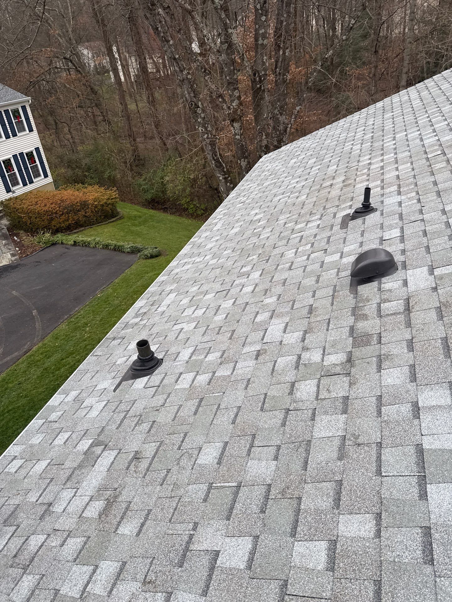 Burke: Residential Roof Replacement with CertainTeed Landmark Pro in Max Def Cobblestone by RM Banning, Inc.