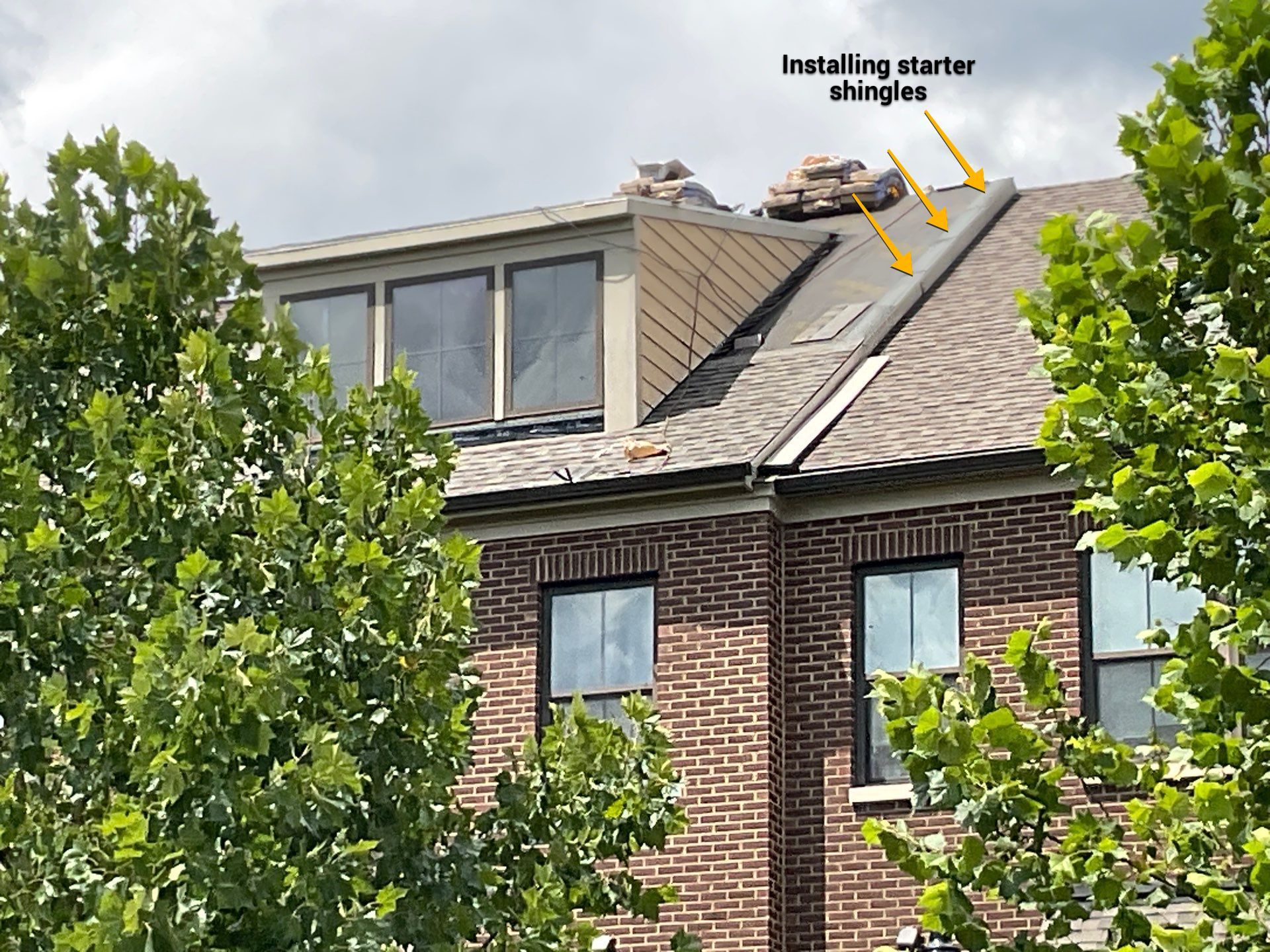New Shingle Roof Installation  by Alpha Design Services