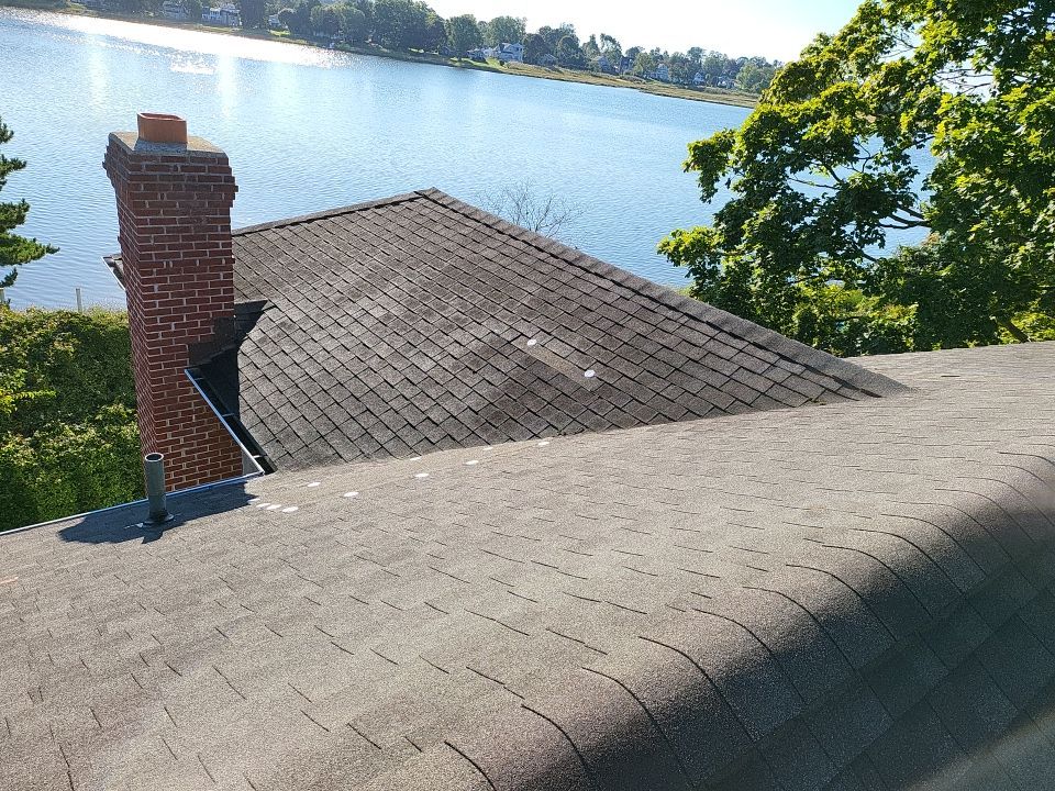 Residential Roofing Installation using Owens Corning Duration Slatestone Gray by A Plus Exterior