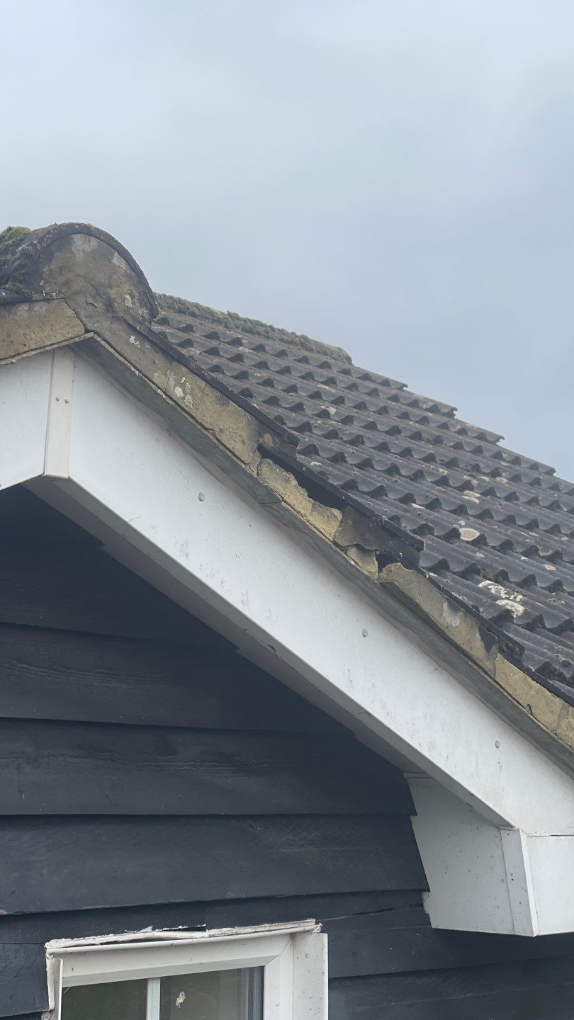 Roof Clean and Biocide Treatment using Honda 15lpm Low Pressure Washing Machine by Ges Exterior Cleaning ltd