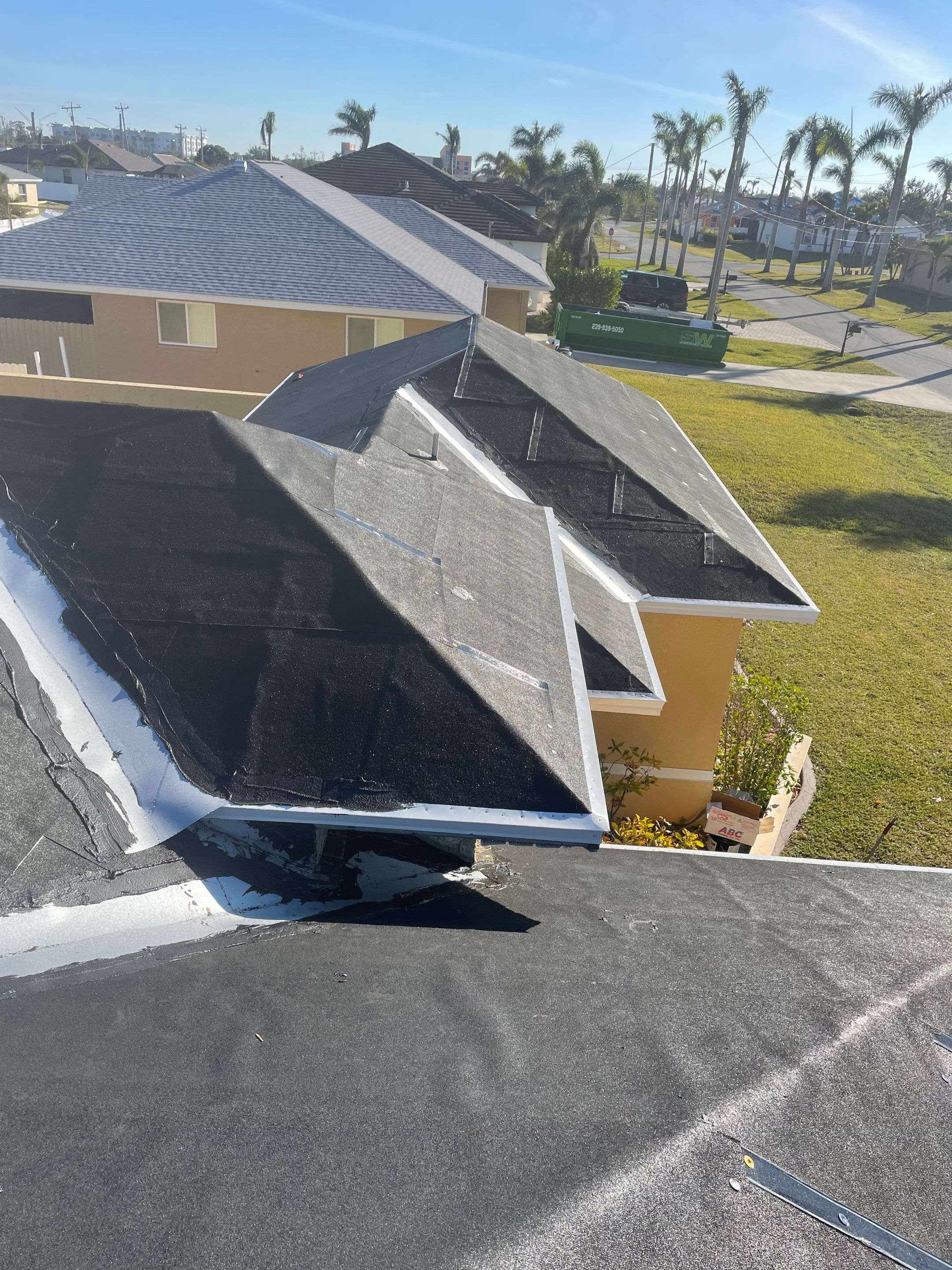 Residential Roofing Installation using Owens Corning Duration Shingles by Four Peaks Roofing