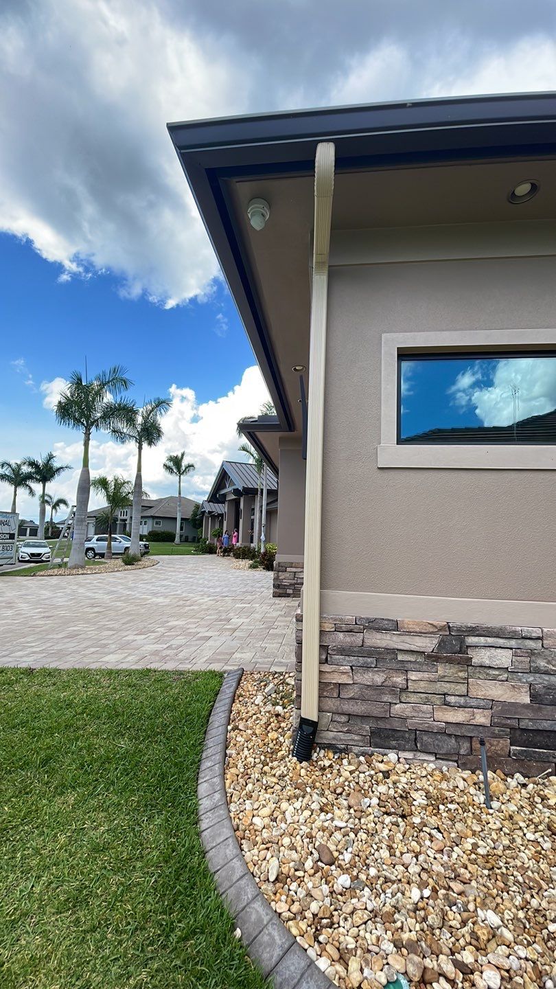 Residential Roofing Installation using Standing Seam Metal Roof in Cape Coral, FL by International Roofing
