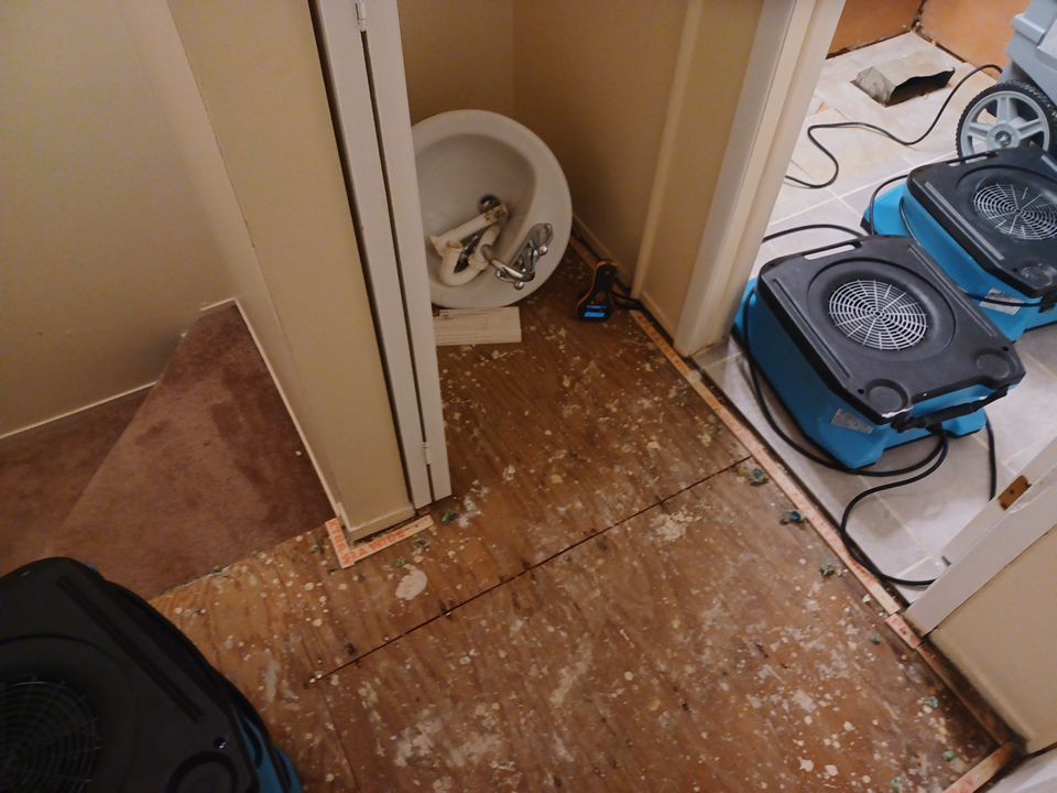 Project in Fraser by EzDry Water Mitigation & Property Restoration