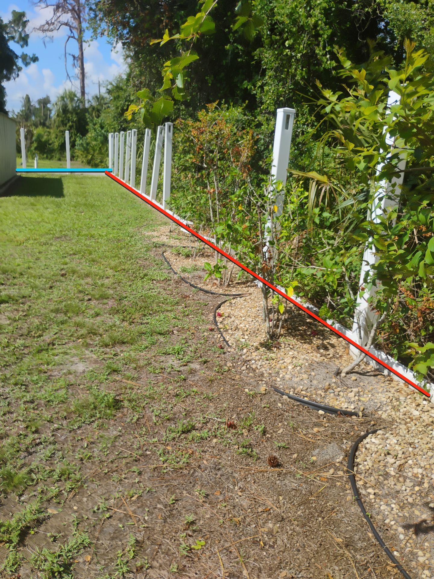White Vinyl Privacy Fence Repair and Replacement in North Port by True Fence LLC
