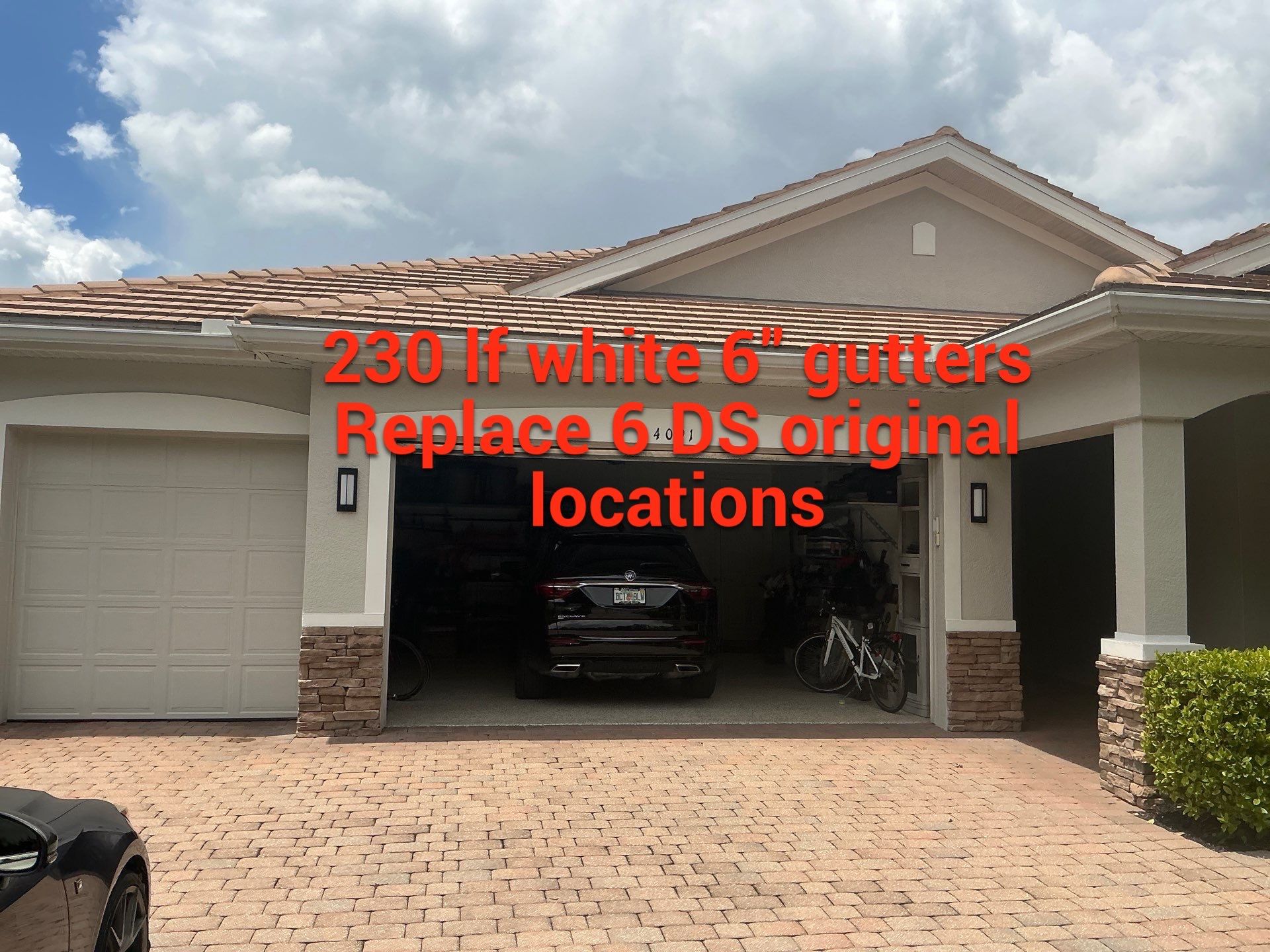 Upgraded Gutter System for Rain Protection in Fort Myers FL by Gutter Professors